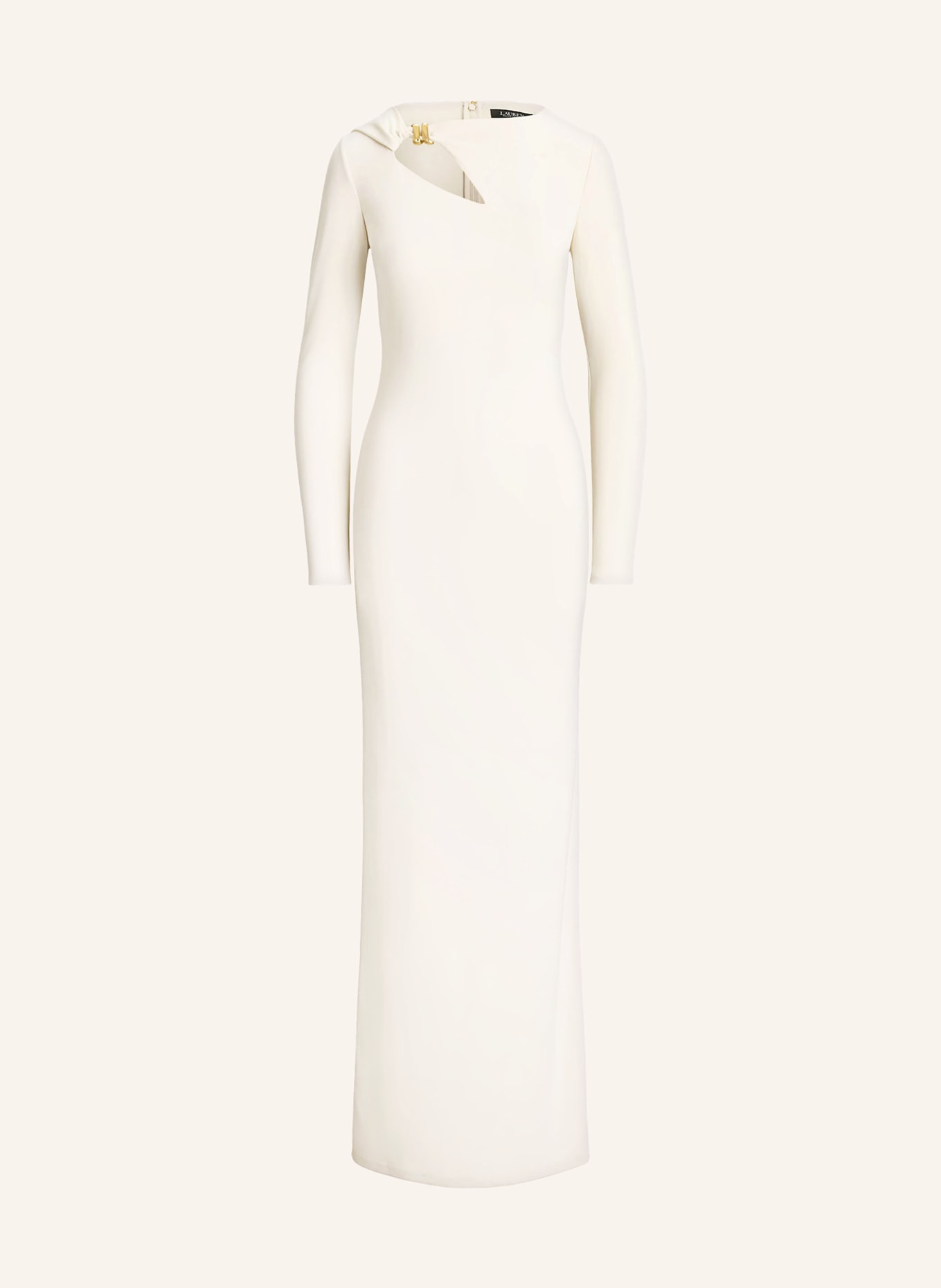 LAUREN RALPH LAUREN suknia wieczorowa: KREMOWY