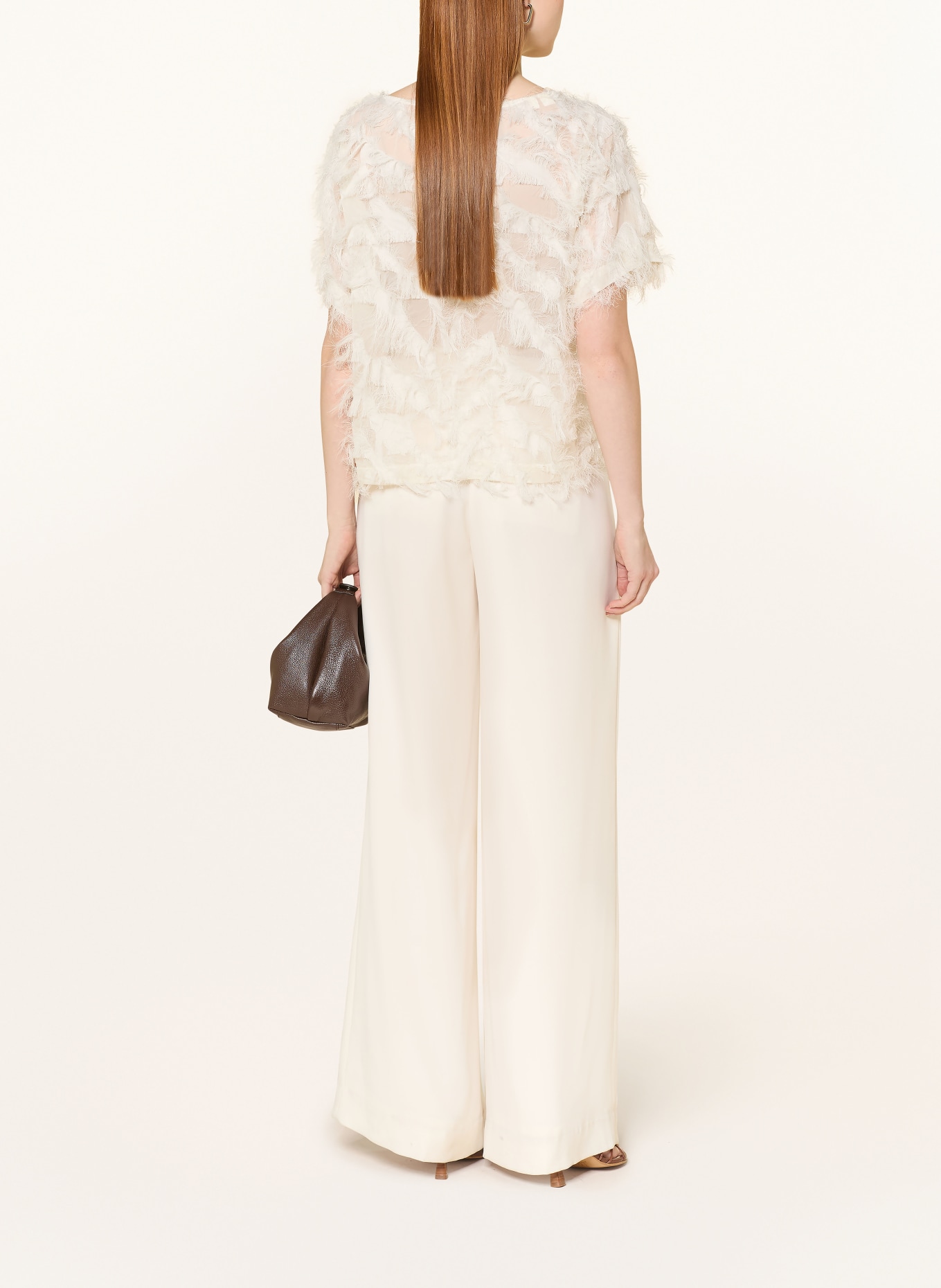 SELECTED Femme Blouse: ECRU