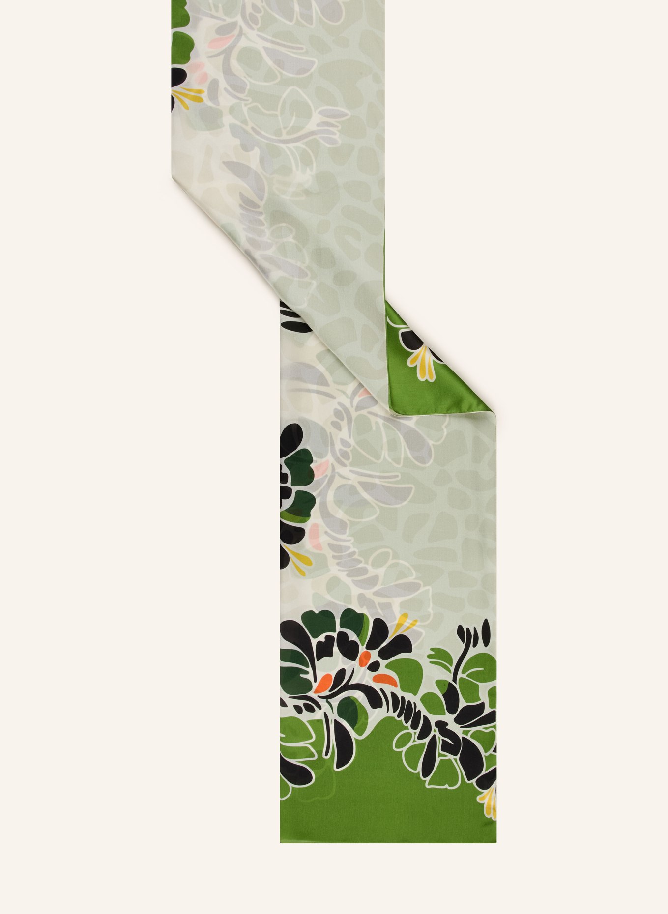 MARC CAIN foulard en soie: 526 garden green