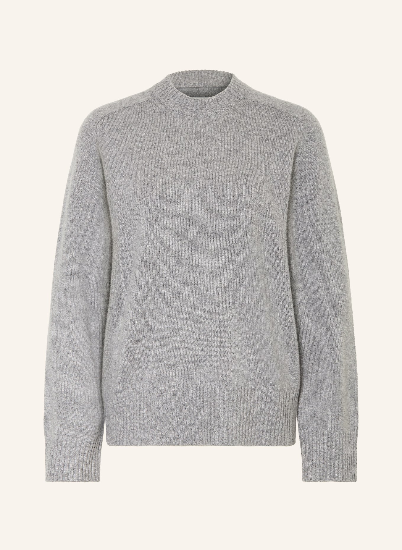 LOULOU DE SAISON Kašmírový svetr BALTRA: ŠEDÁ