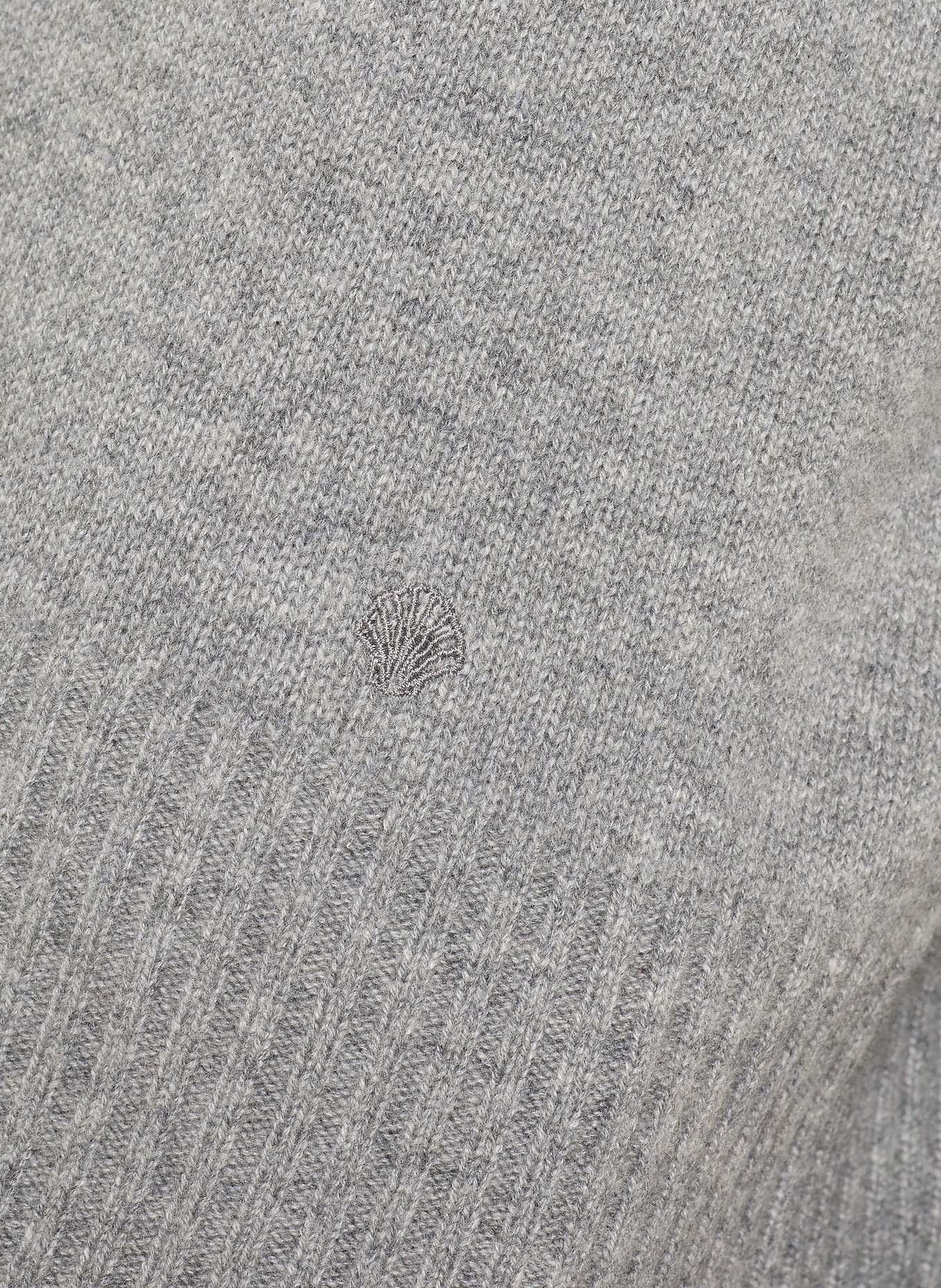 LOULOU DE SAISON Kašmírový svetr BALTRA: ŠEDÁ