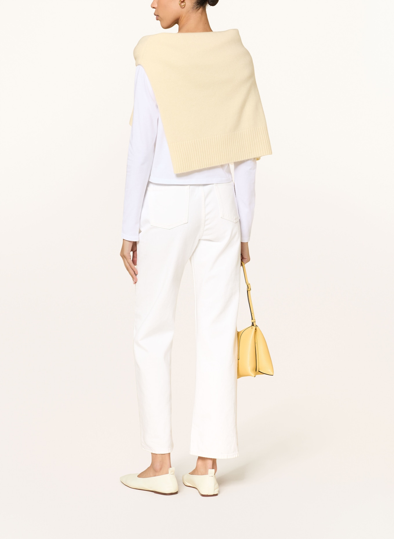 LOULOU DE SAISON Straight jeans JUDE: IVORY