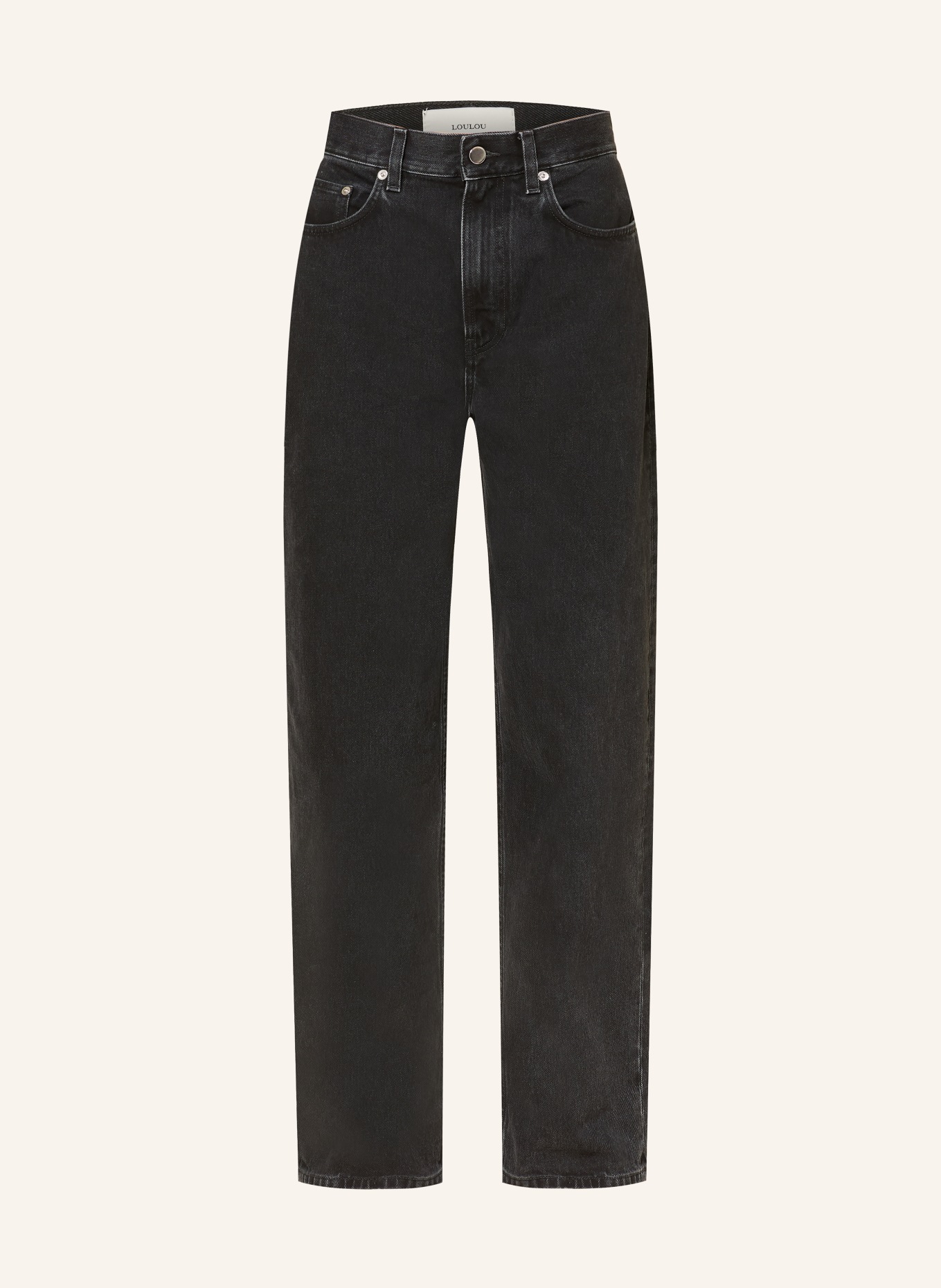 LOULOU DE SAISON SAMUR jeans: WASHED GREY