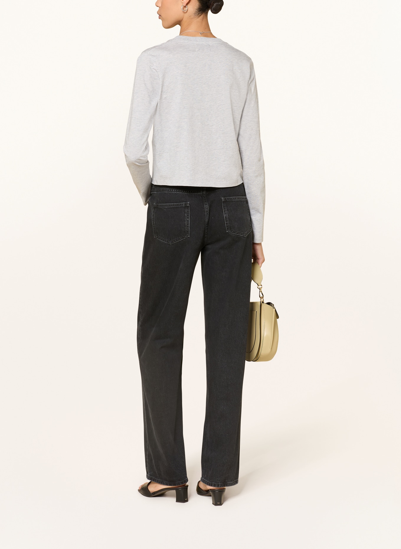 LOULOU DE SAISON Longsleeve MASAL: GRAU