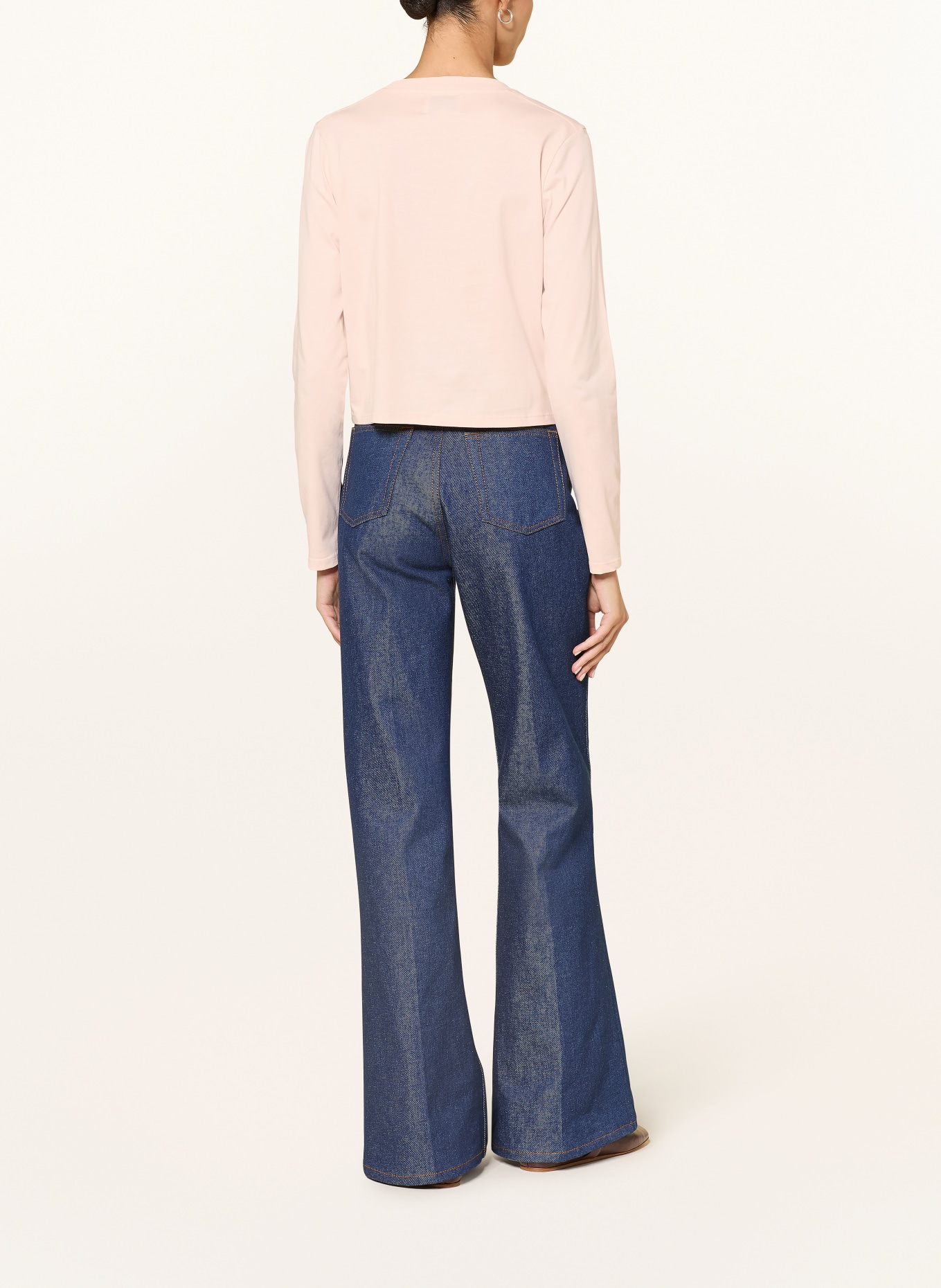 LOULOU DE SAISON MASAL long-sleeved shirt: LIGHT PINK