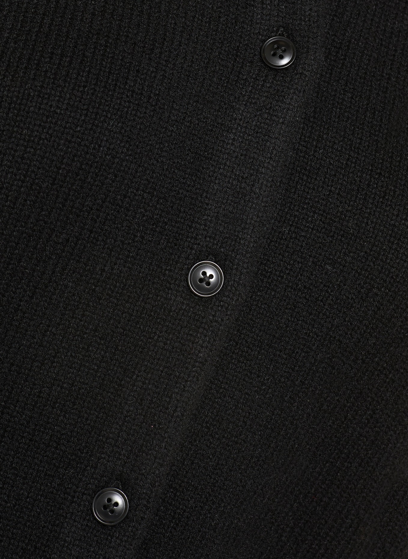 LOULOU DE SAISON AIDAR cardigan: BLACK