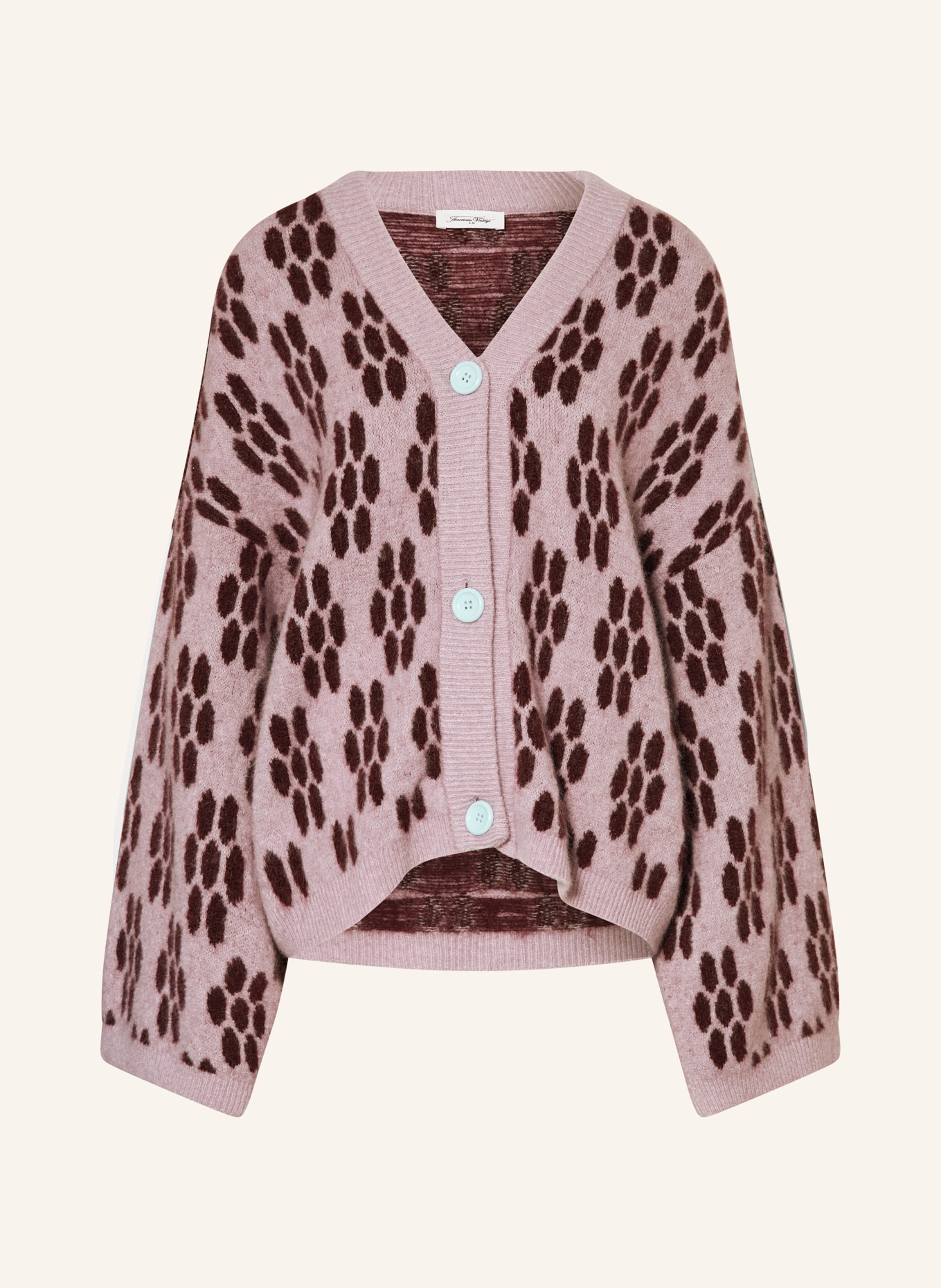 American Vintage Sweter VITOW: JASNOFIOLETOWY