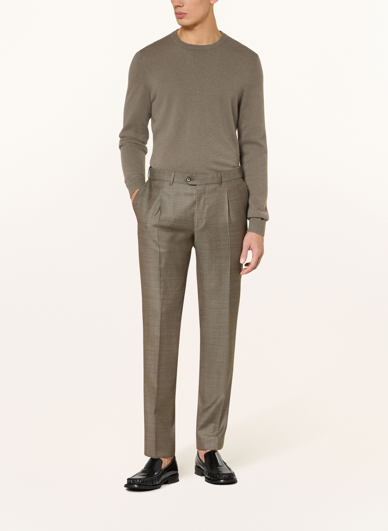 DRESSLER Regular fit suit pants: 066 1177