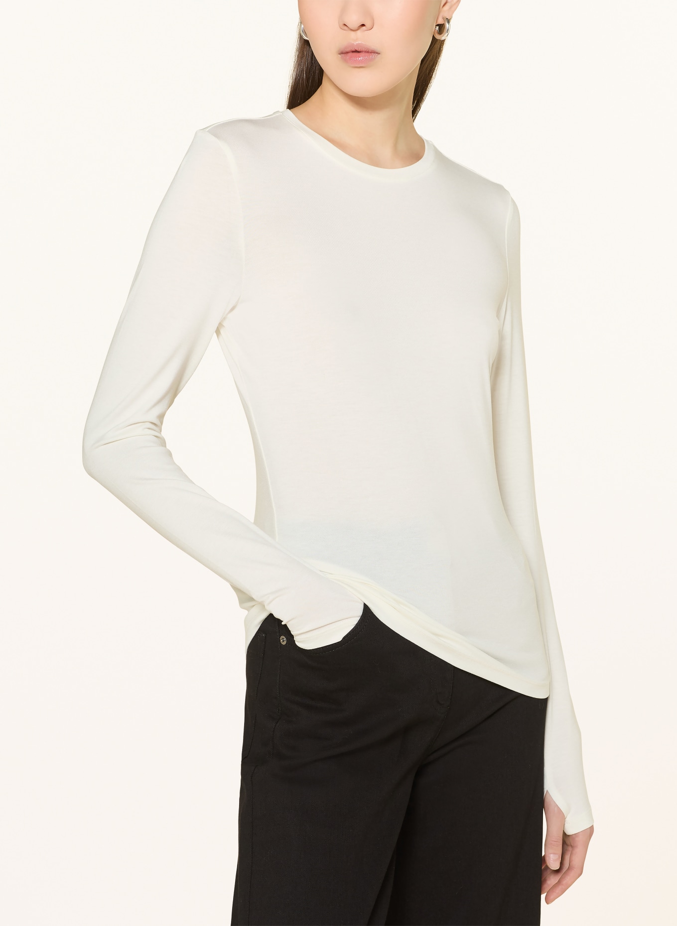 TED BAKER Longsleeve ARANIA: ECRU