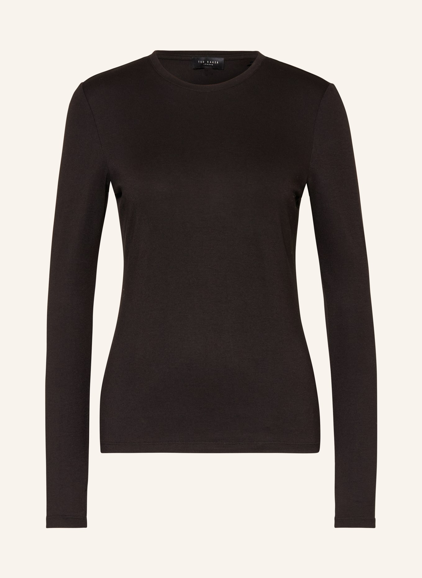 TED BAKER ARANIA long-sleeved shirt: BLACK