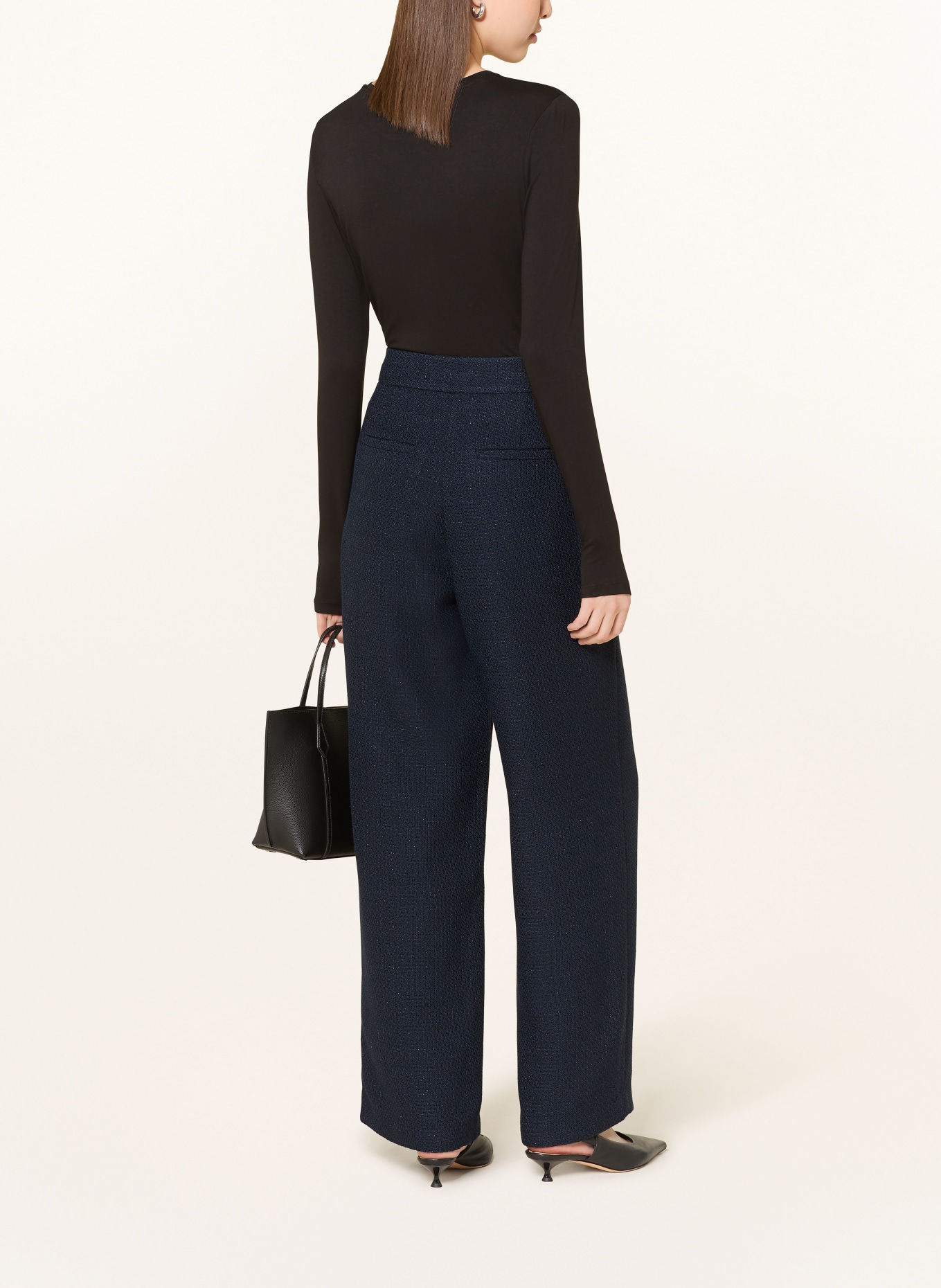 TED BAKER ARANIA long-sleeved shirt: BLACK