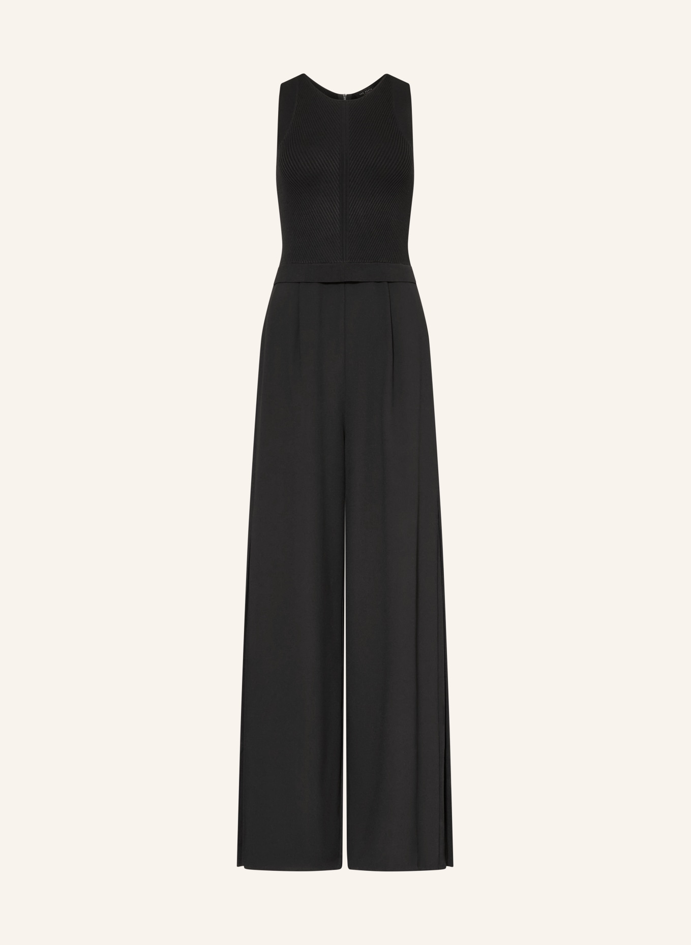TED BAKER jumpsuit: BLACK