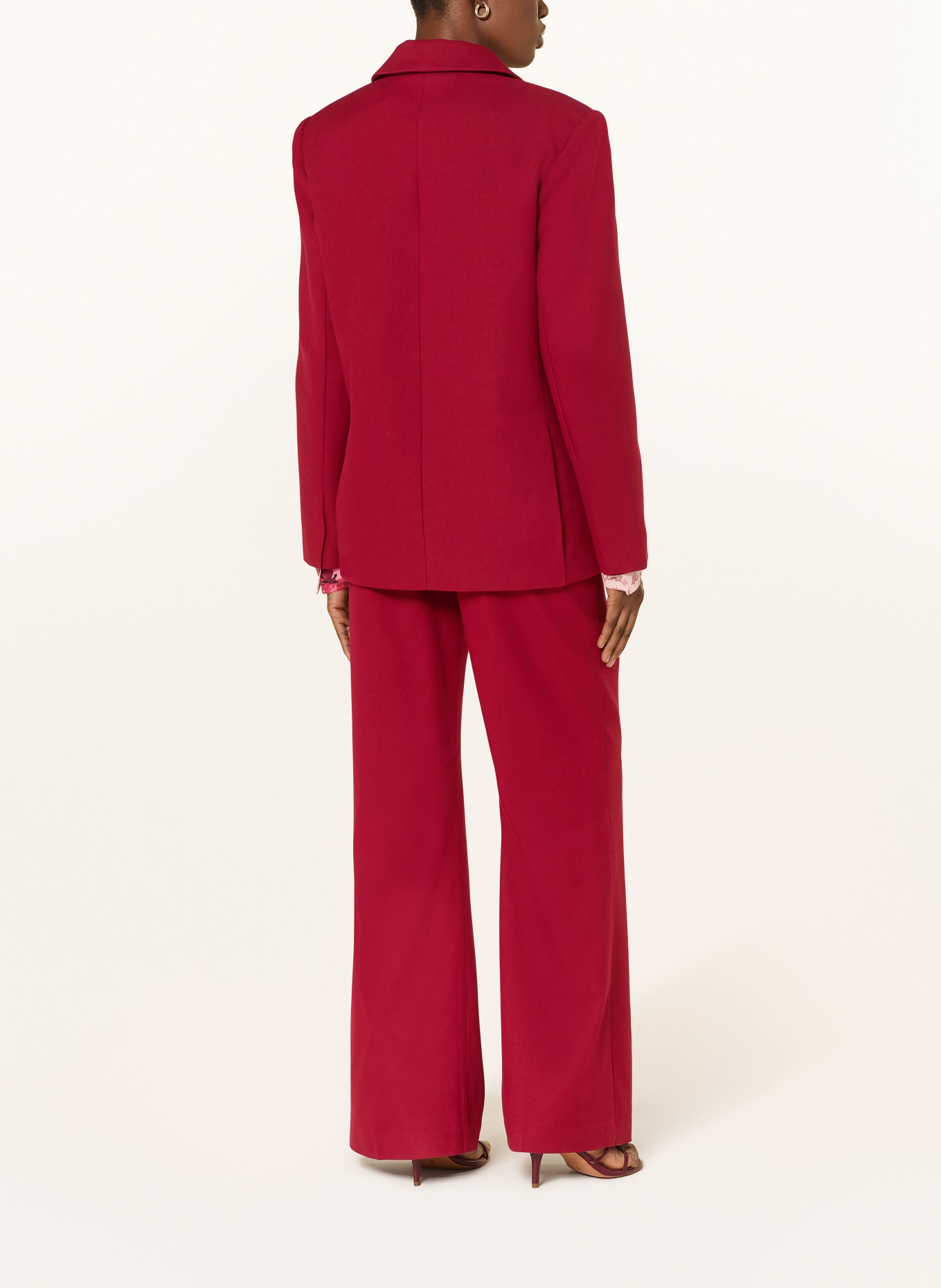 TED BAKER LYMA blazer: DARK RED