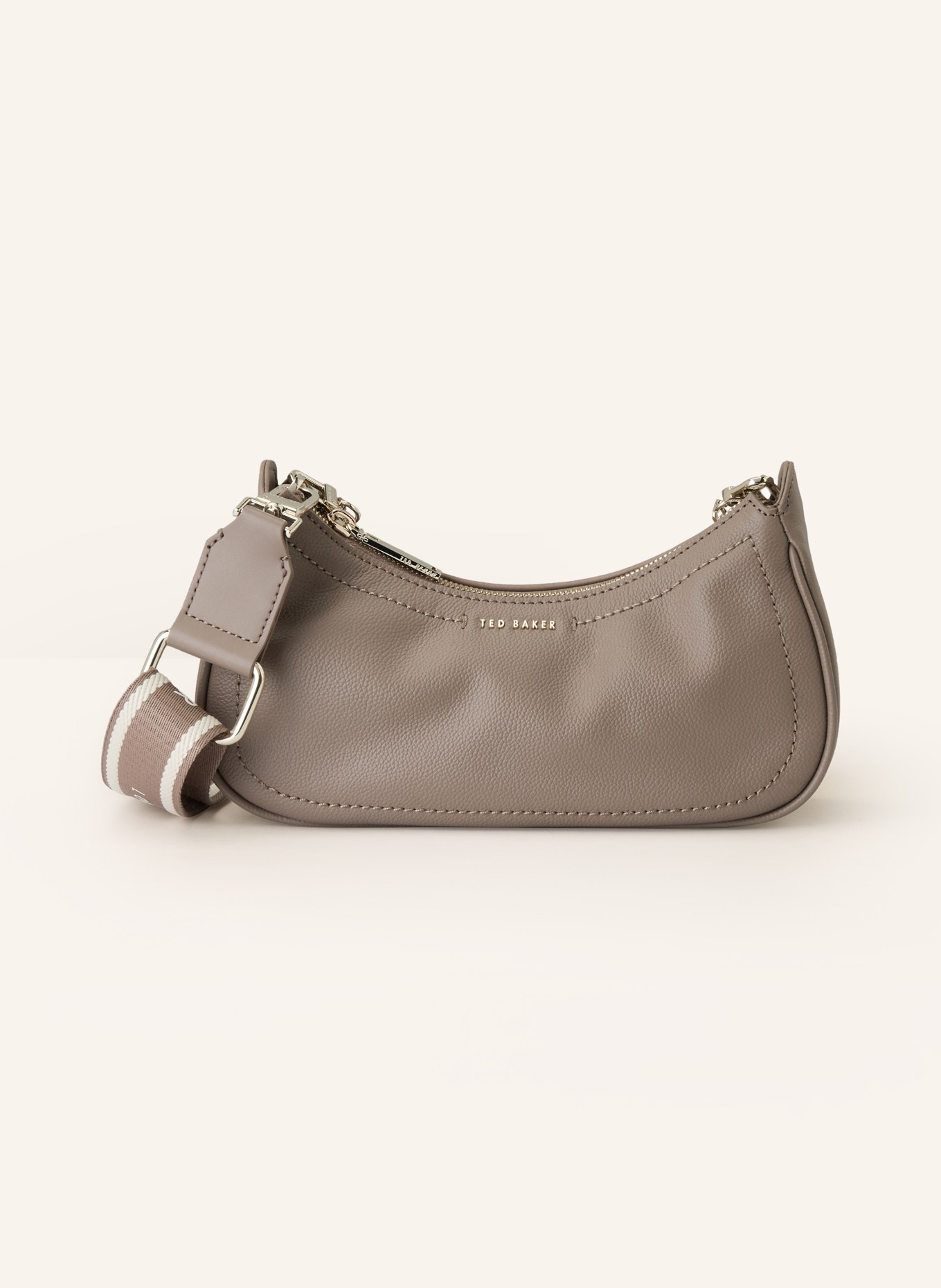 TED BAKER LAARNA shoulder bag: TAUPE / GOLD