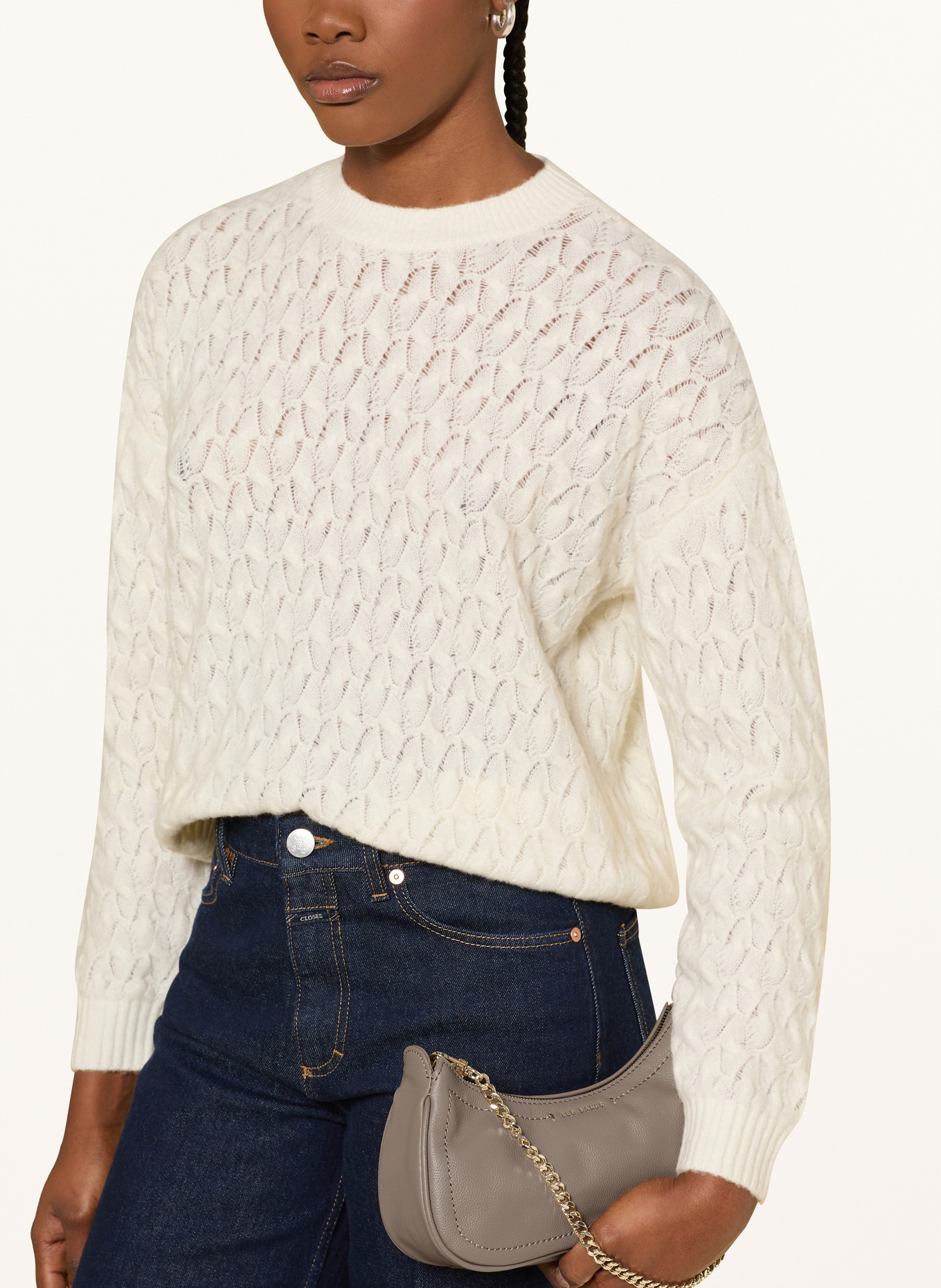 TED BAKER Sac à bandoulière LAARNA: TAUPE / OR