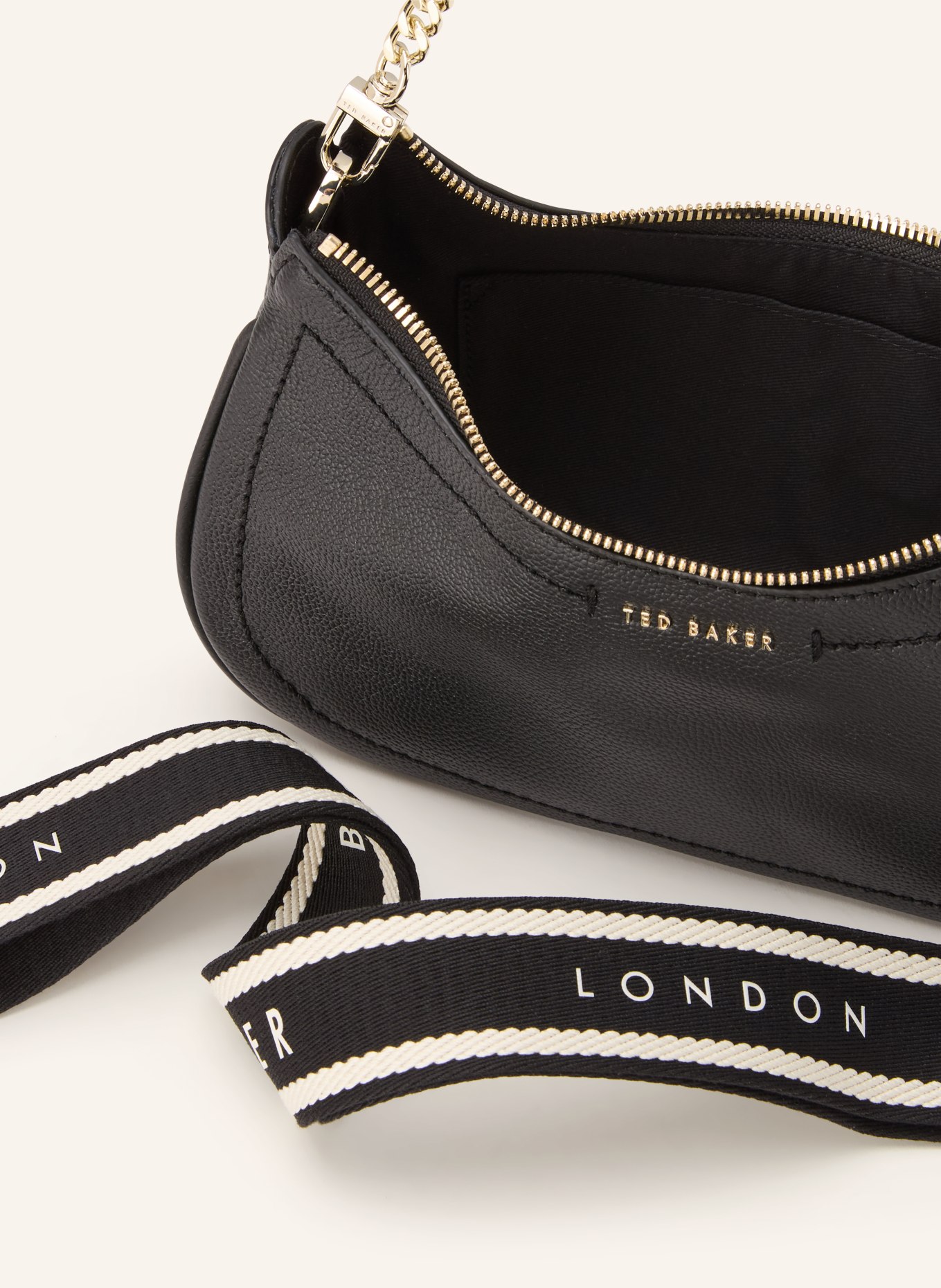 TED BAKER Schultertasche LAARNA: SCHWARZ