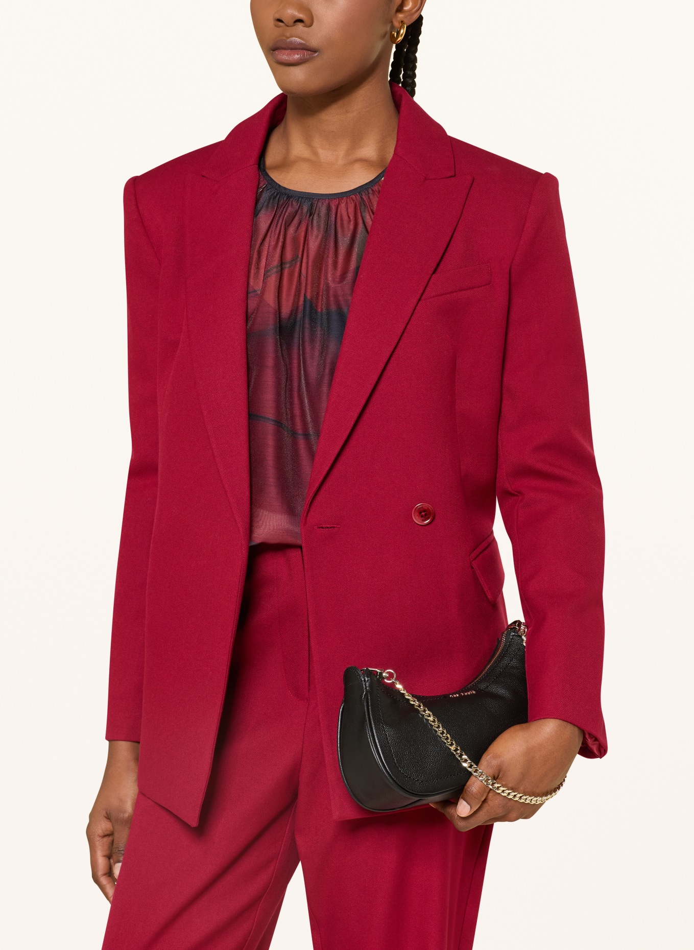 TED BAKER Torba na ramię LAARNA: CZARNY