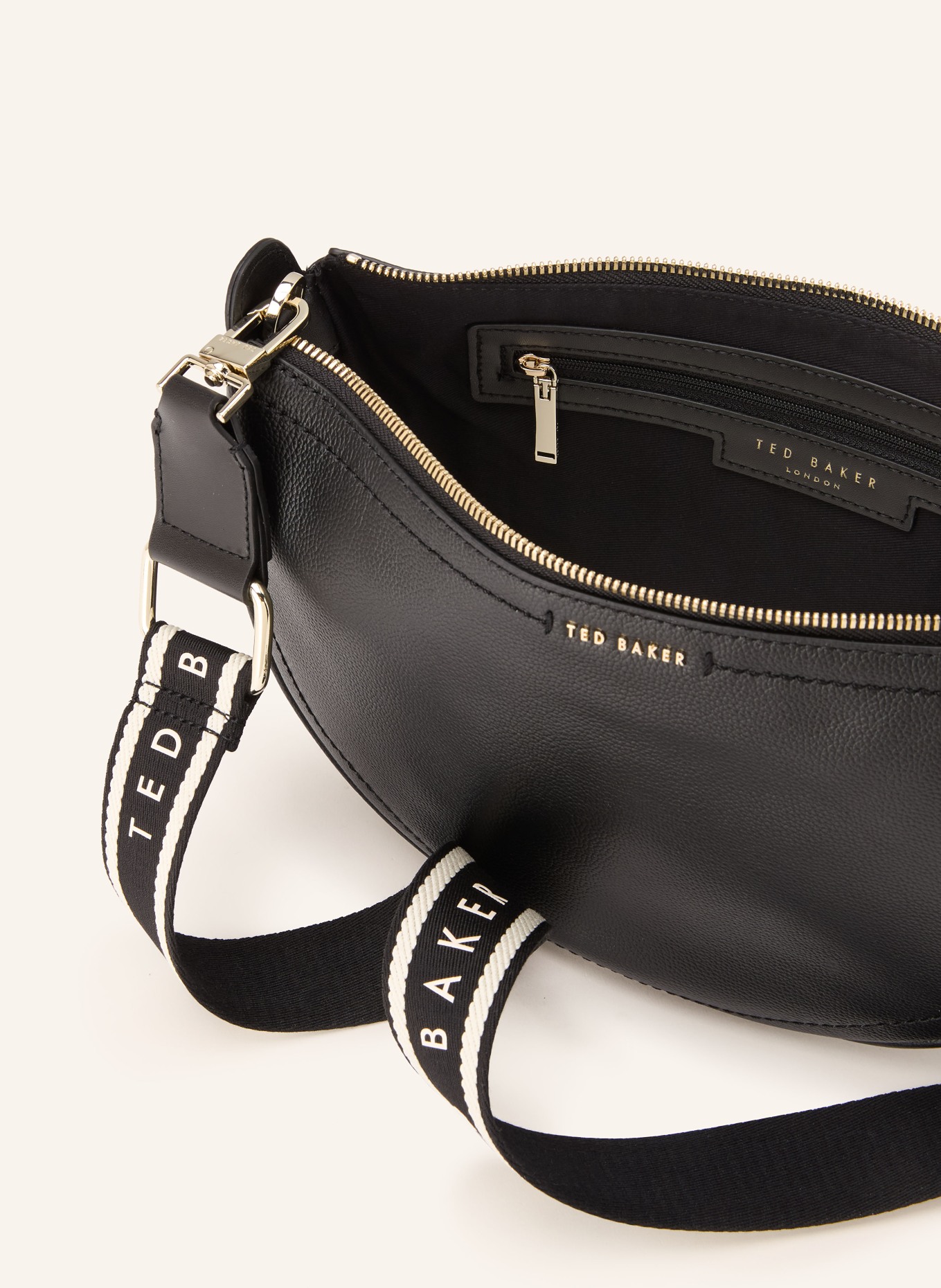 TED BAKER Umhängetasche LORREEN: SCHWARZ / GOLD