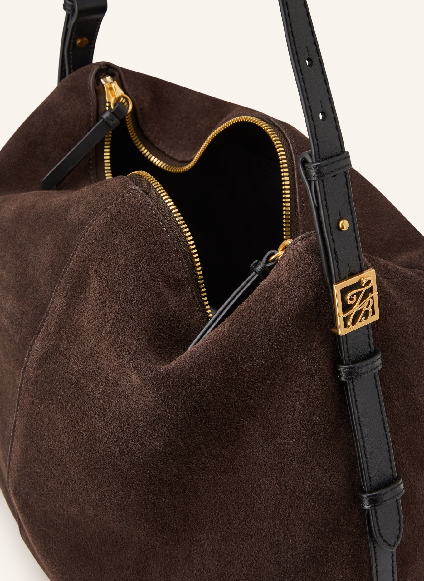 TED BAKER Schultertasche ANNIYSE: DUNKELBRAUN