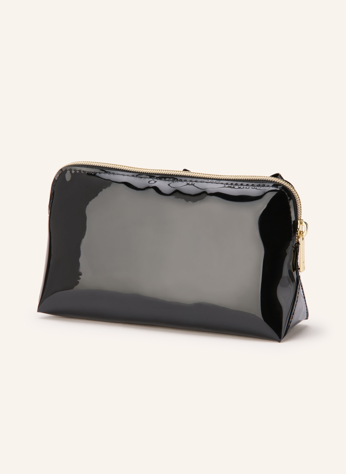TED BAKER NICOLAI cosmetic bag: BLACK / GOLD
