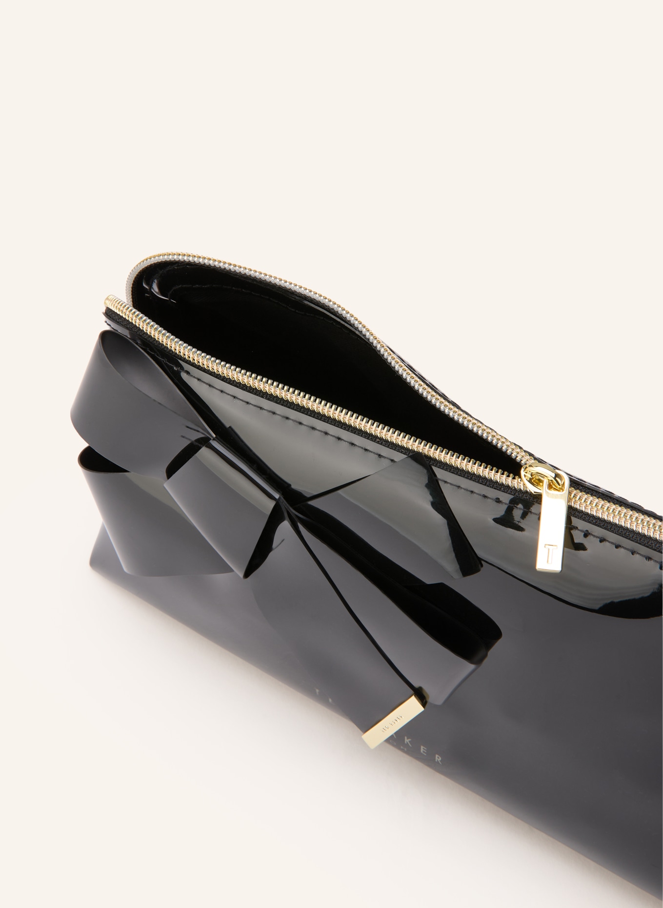 TED BAKER Clutch NICCO: SCHWARZ / GOLD