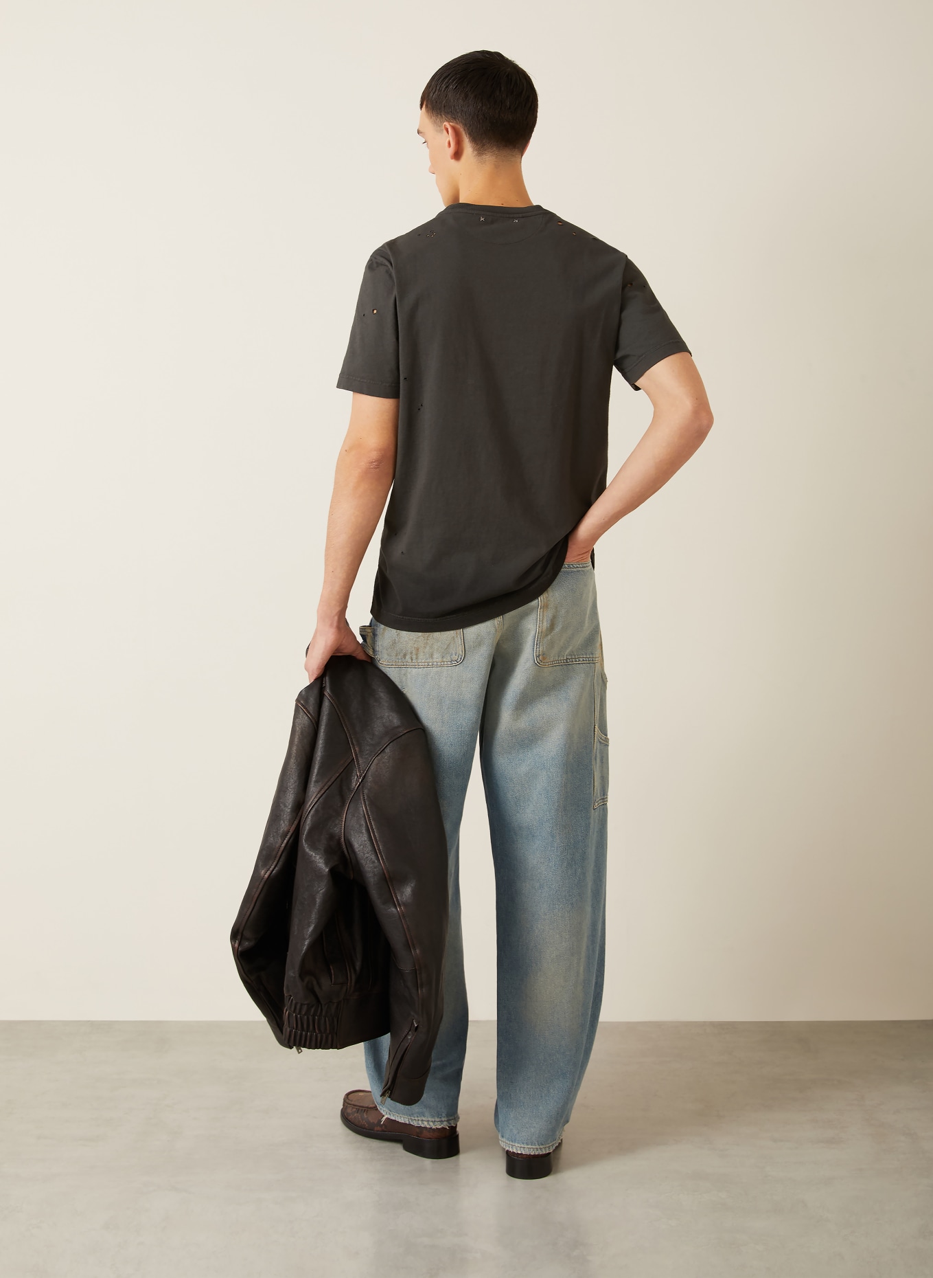 GOLDEN GOOSE T-shirt: DARK GRAY