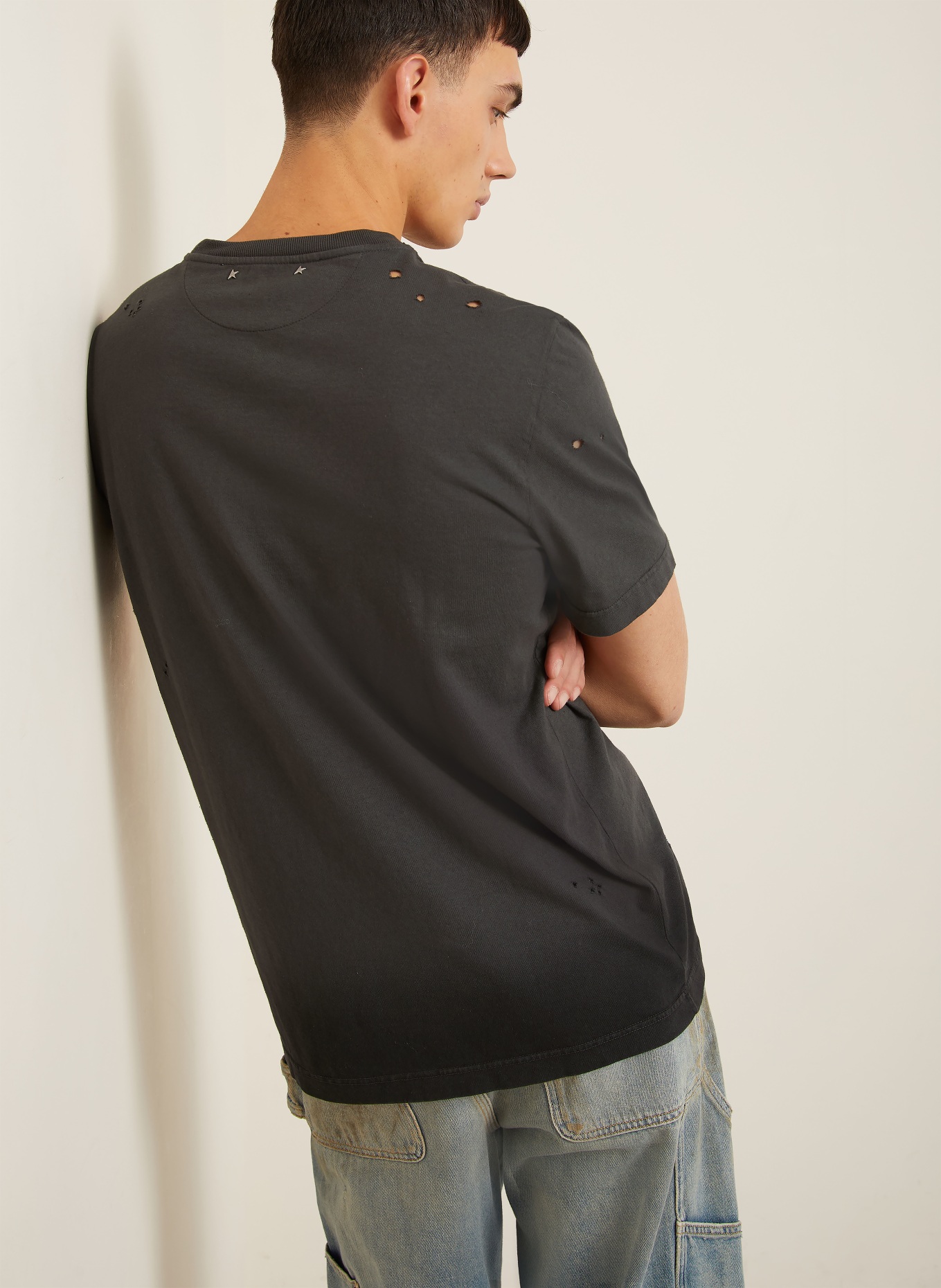 GOLDEN GOOSE T-shirt: DARK GRAY