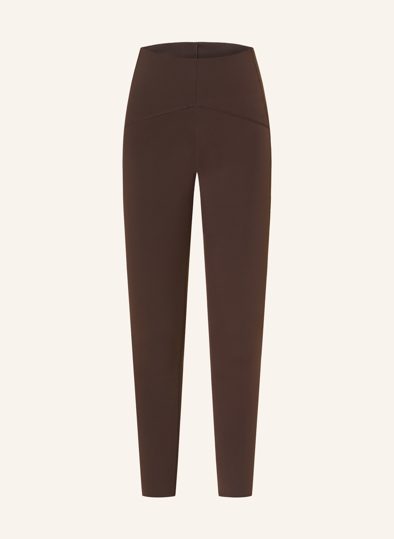 NEO NOIR VESTA leggings: DARK BROWN