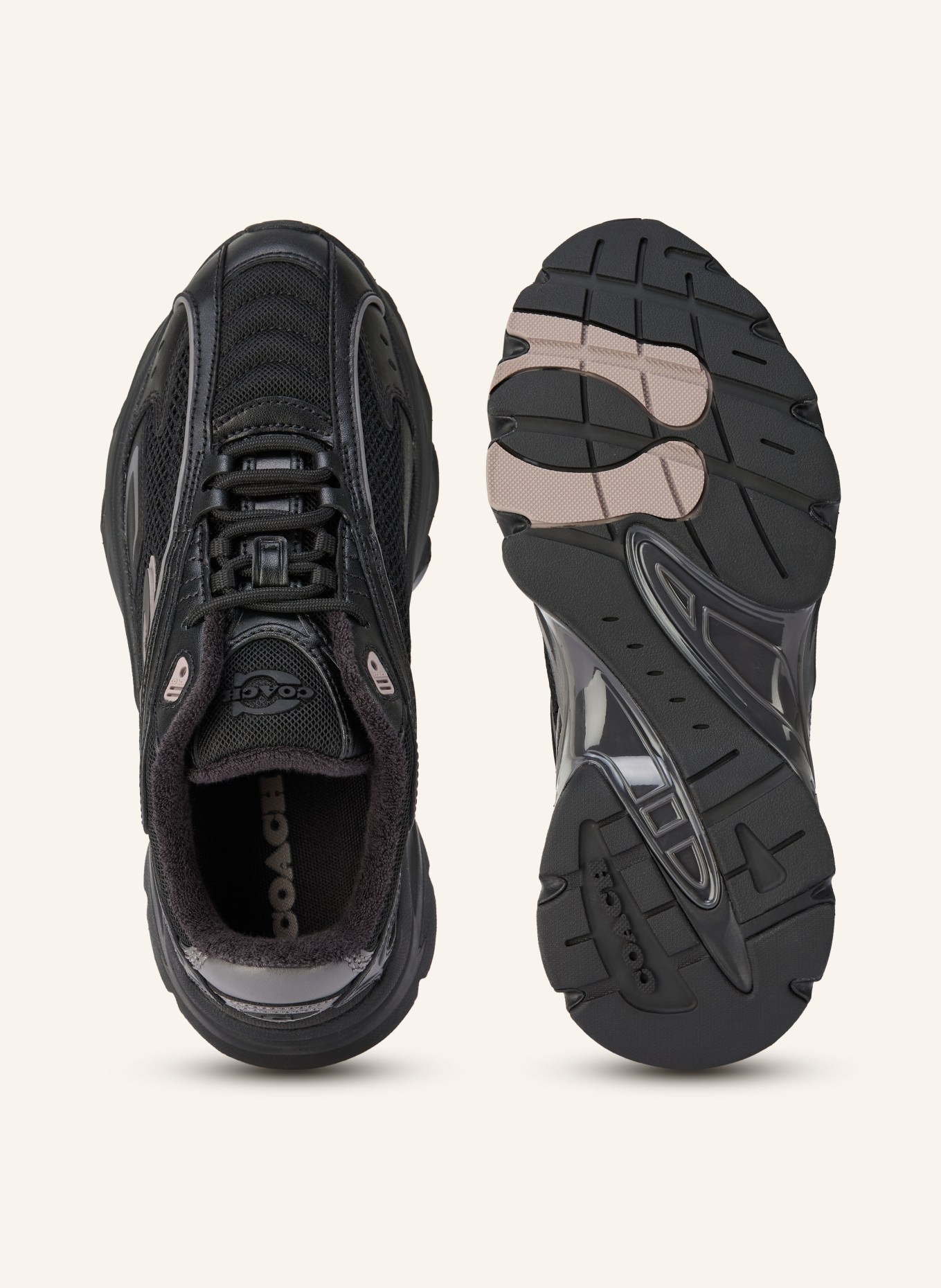 COACH Sneaker BOLT RUNNER: SCHWARZ