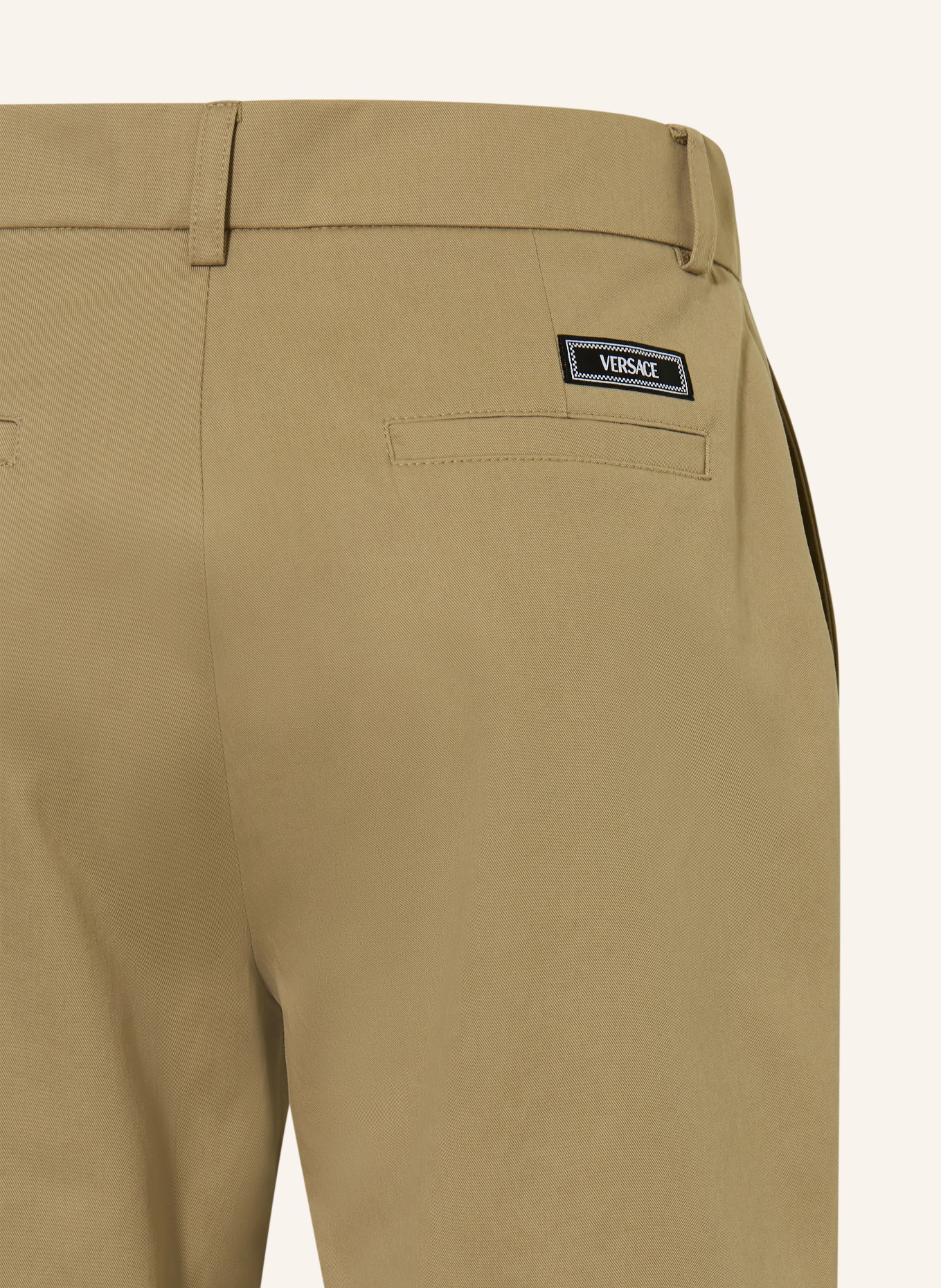 VERSACE Shorts: BEIGE