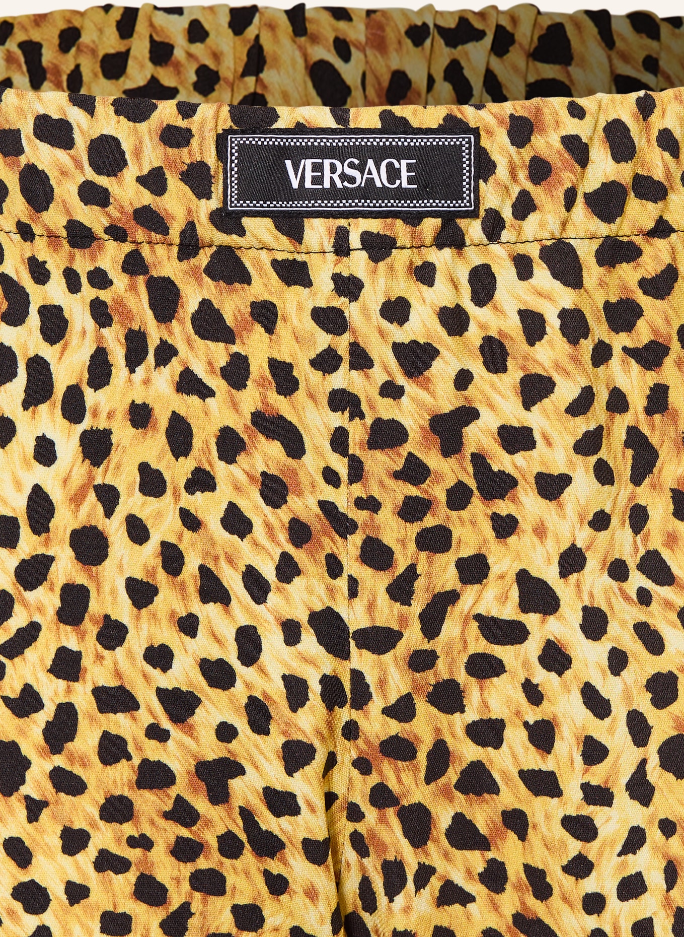 VERSACE pants: DARK YELLOW / BROWN / BLACK