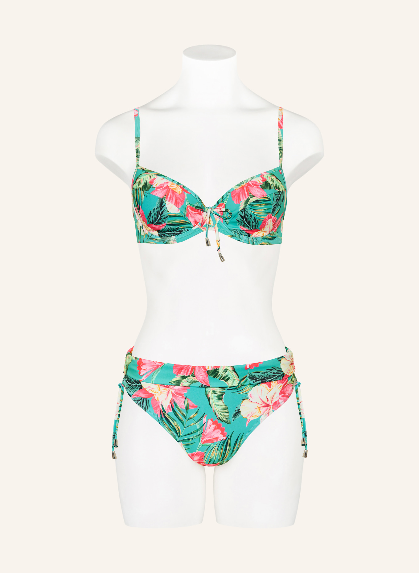 Lidea Basic-Bikini-Hose TROPIC JOY: MINT / PINK / GRÜN
