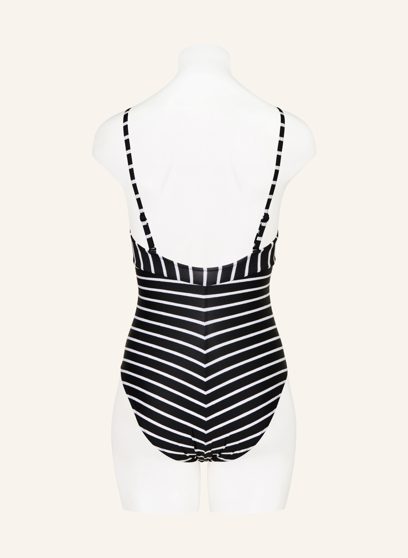 Lidea Badeanzug LINE UP: SCHWARZ / WEISS