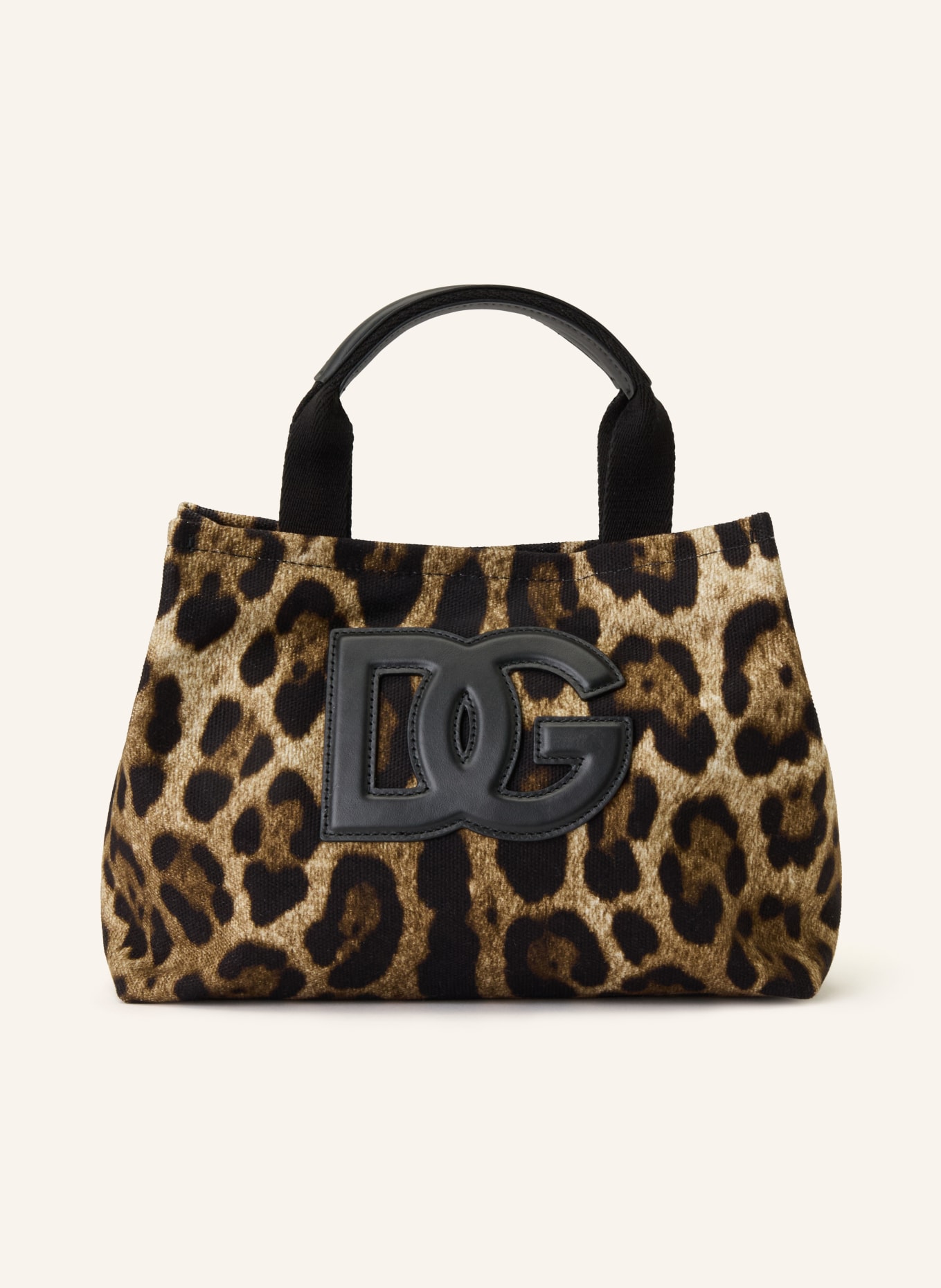 DOLCE & GABBANA Handtasche: HELLBRAUN / BRAUN / SCHWARZ