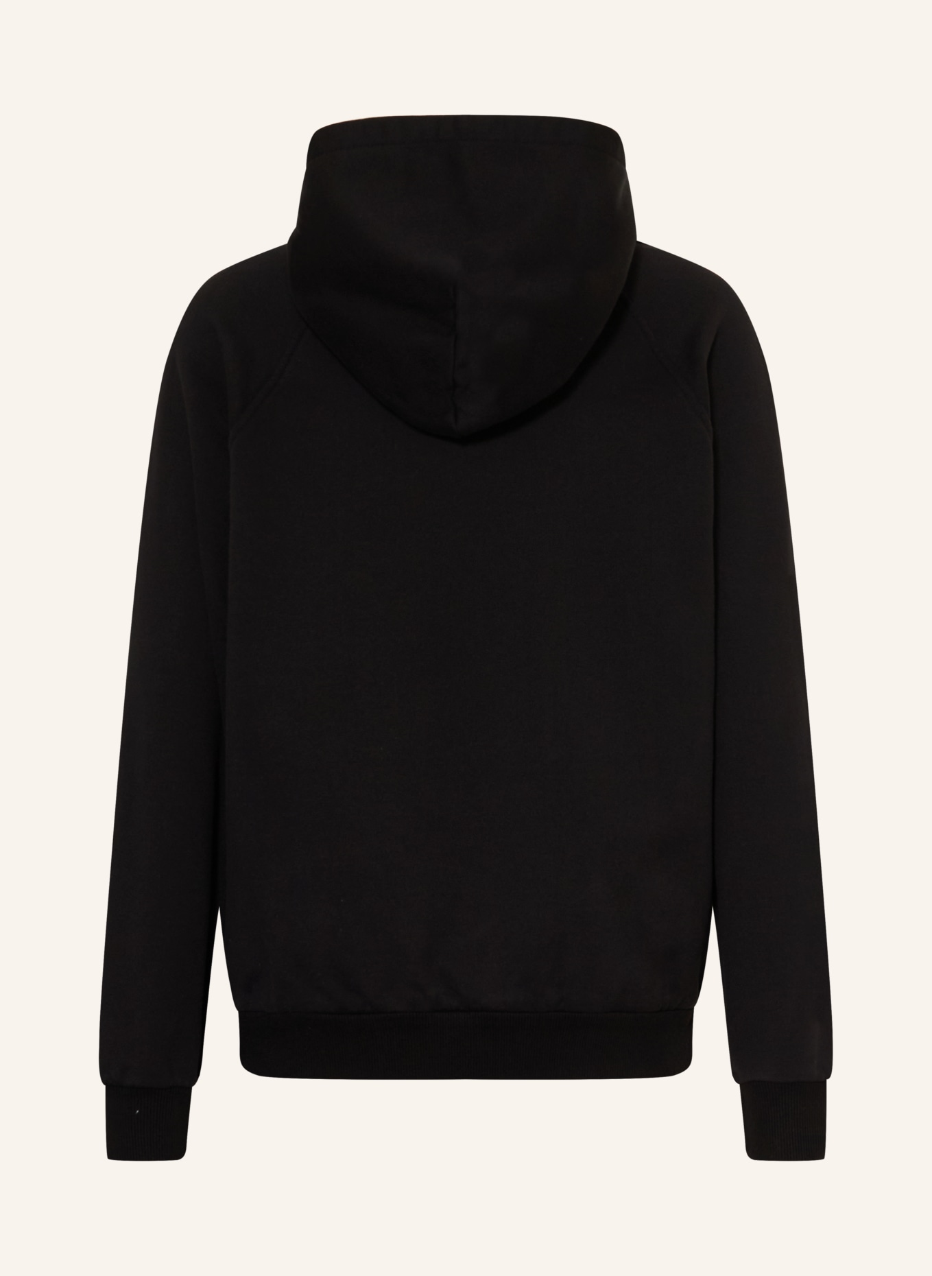 DOLCE & GABBANA bluza z kapturem: CZARNY / BIAŁY