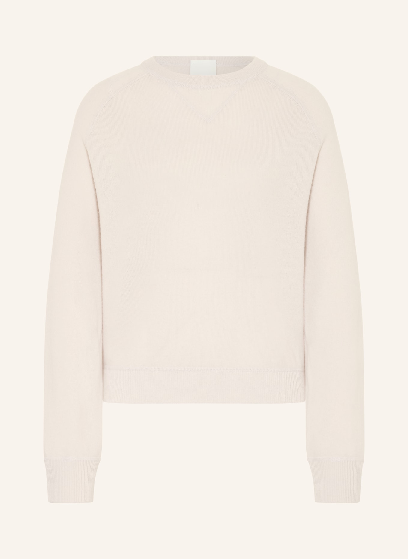 ALLUDE Pullover mit Cashmere: HELLGRAU