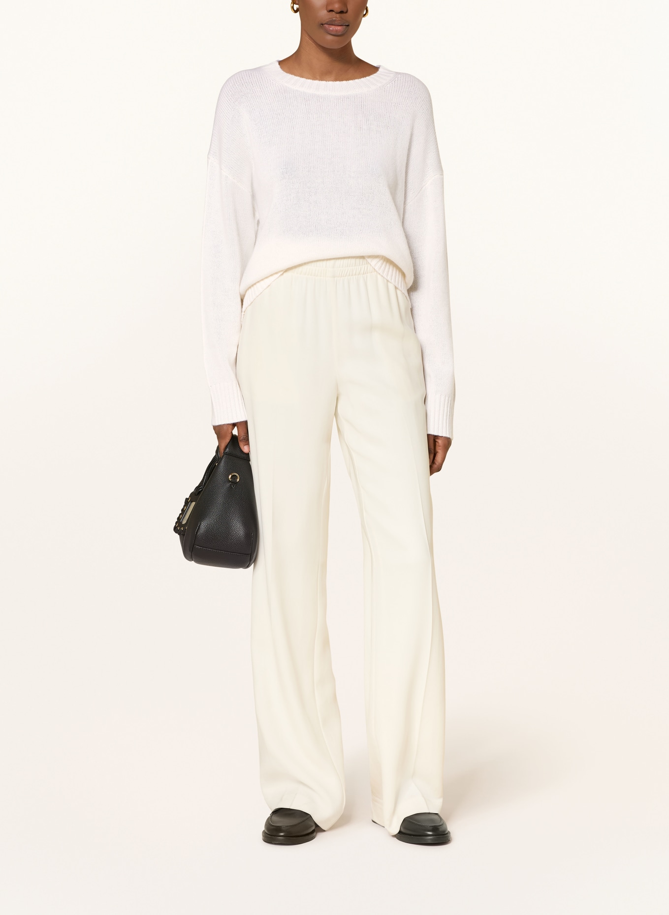 ALLUDE Sweter z kaszmiru: ECRU