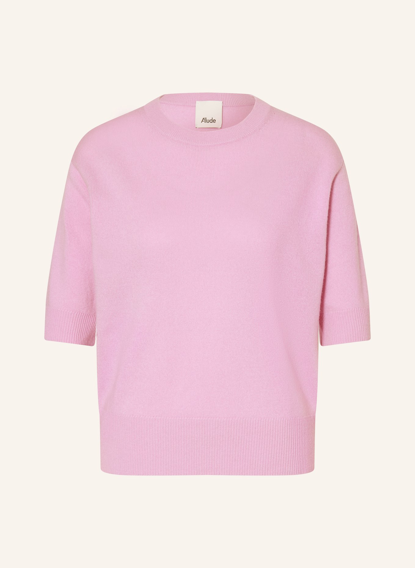 ALLUDE Strickshirt aus Cashmere: HELLLILA