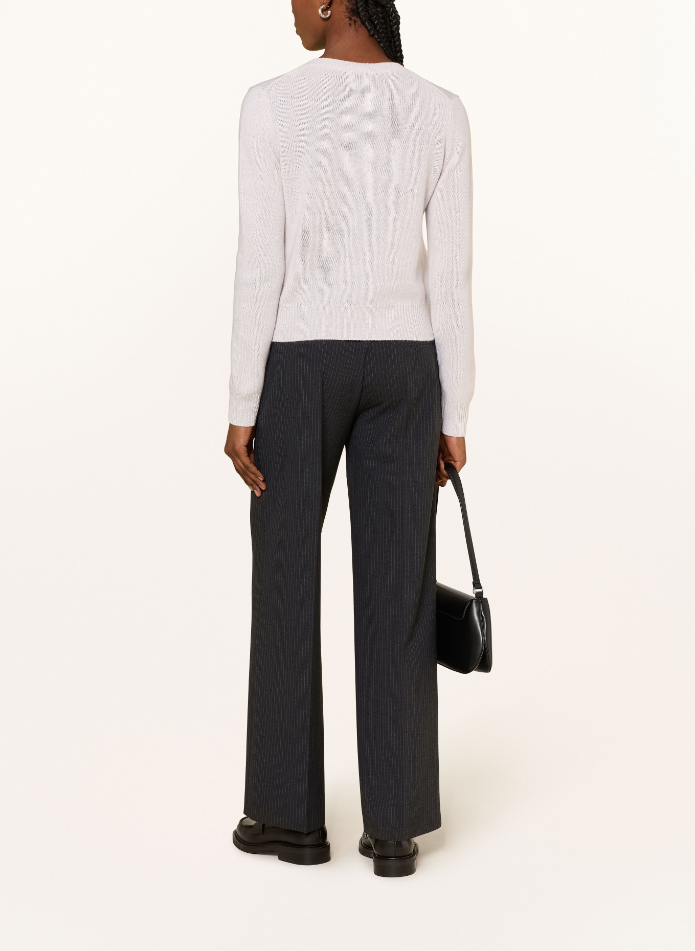 ALLUDE Cashmere cardigan: CREAM