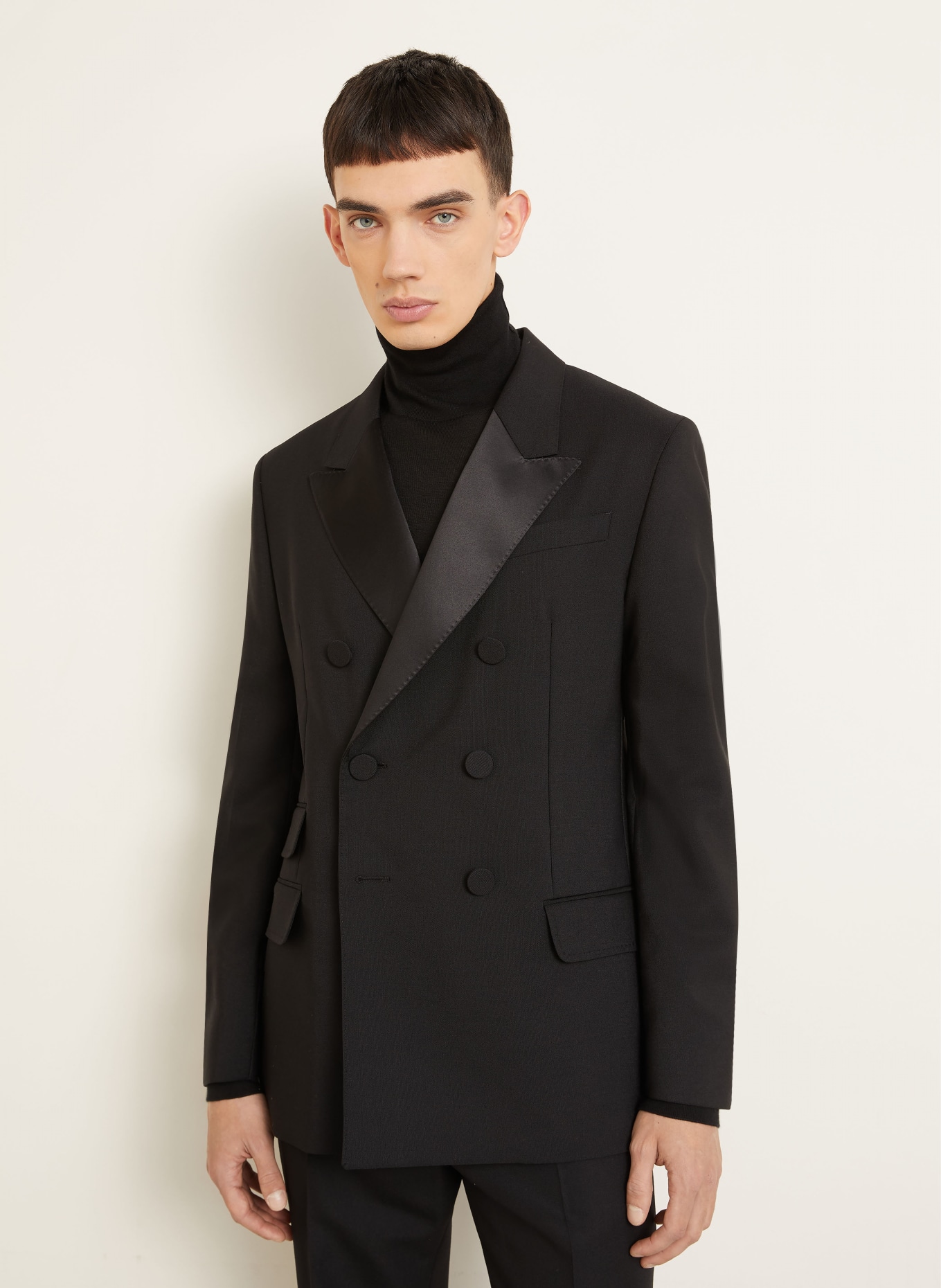 AMI PARIS Smoking-Sakko Regular Fit: SCHWARZ