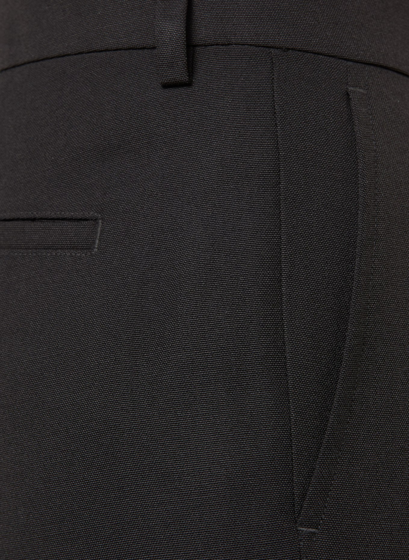 AMI PARIS Regular fit suit pants: BLACK