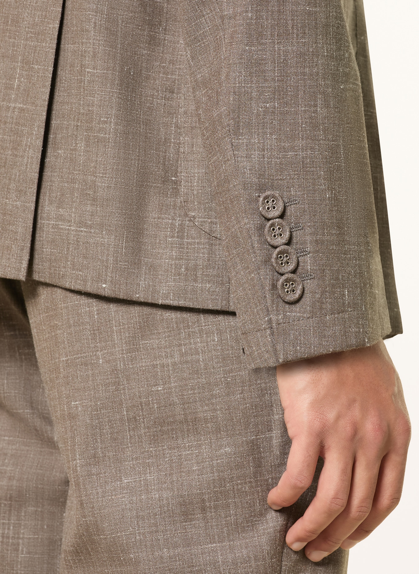 Officine Générale Sakko LEON Slim Fit: TAUPE