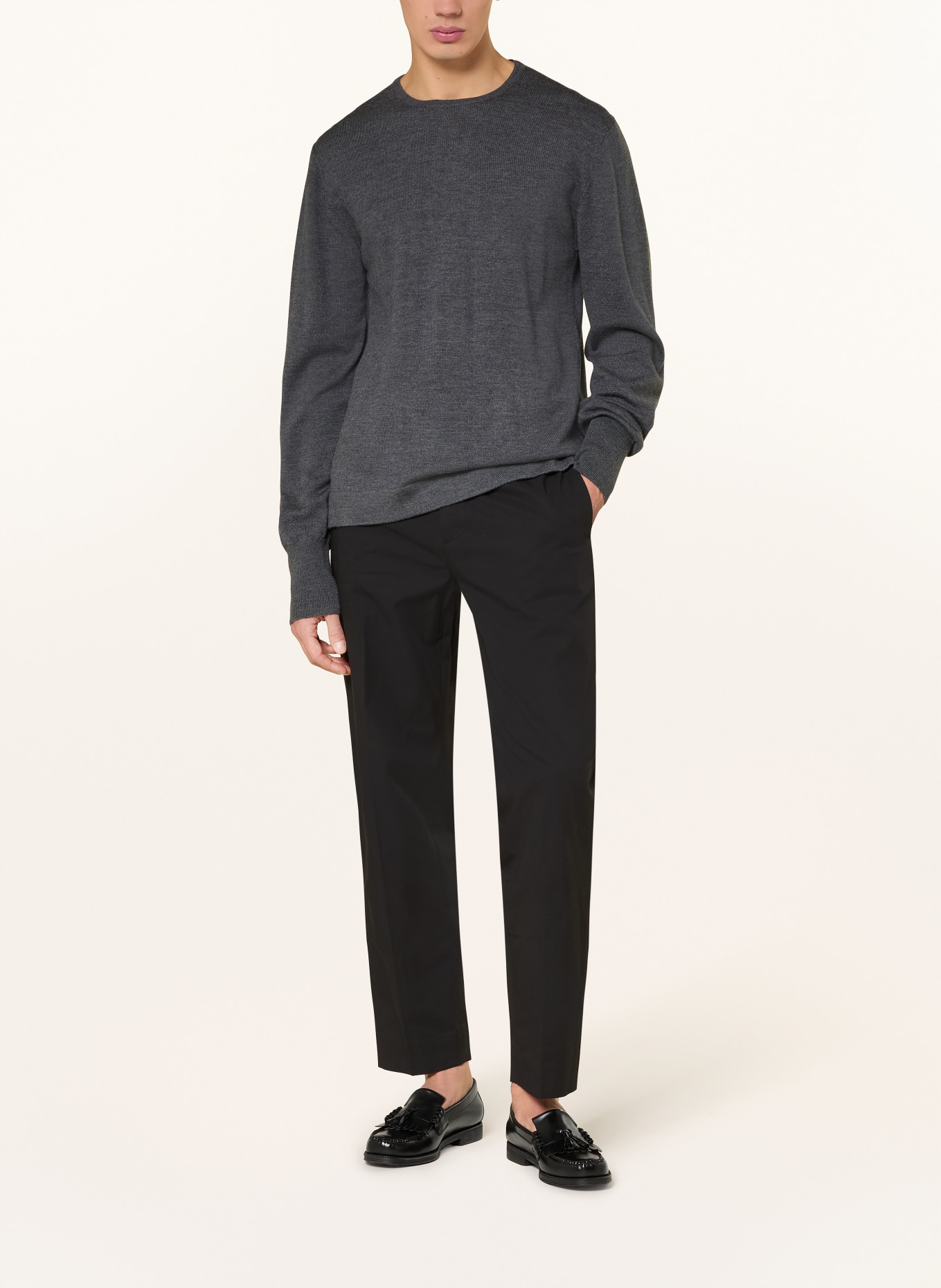 Officine Générale NINA sweater: DARK GRAY