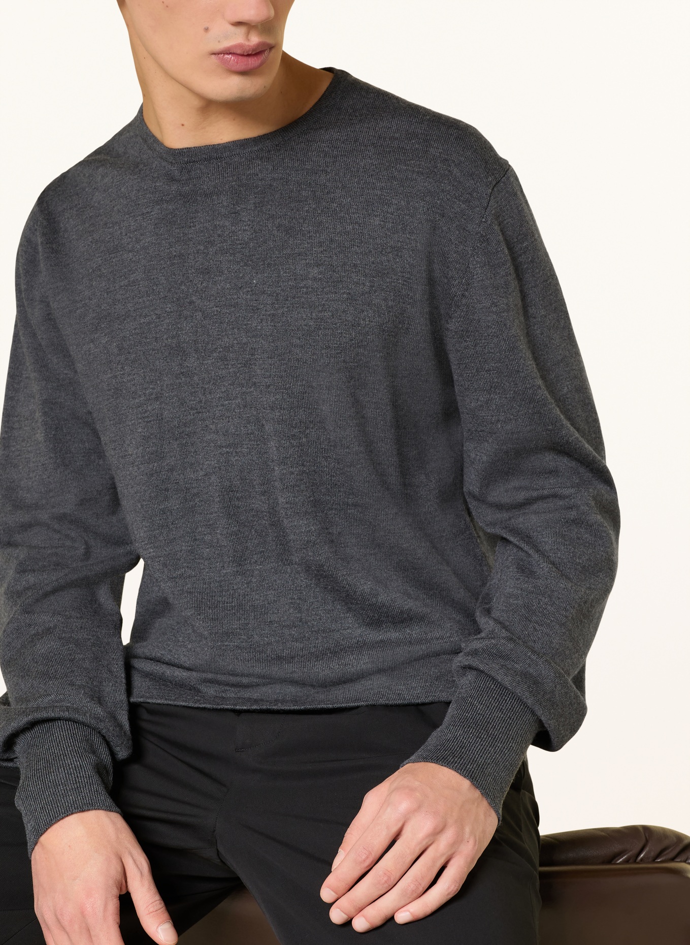 Officine Générale NINA sweater: DARK GRAY