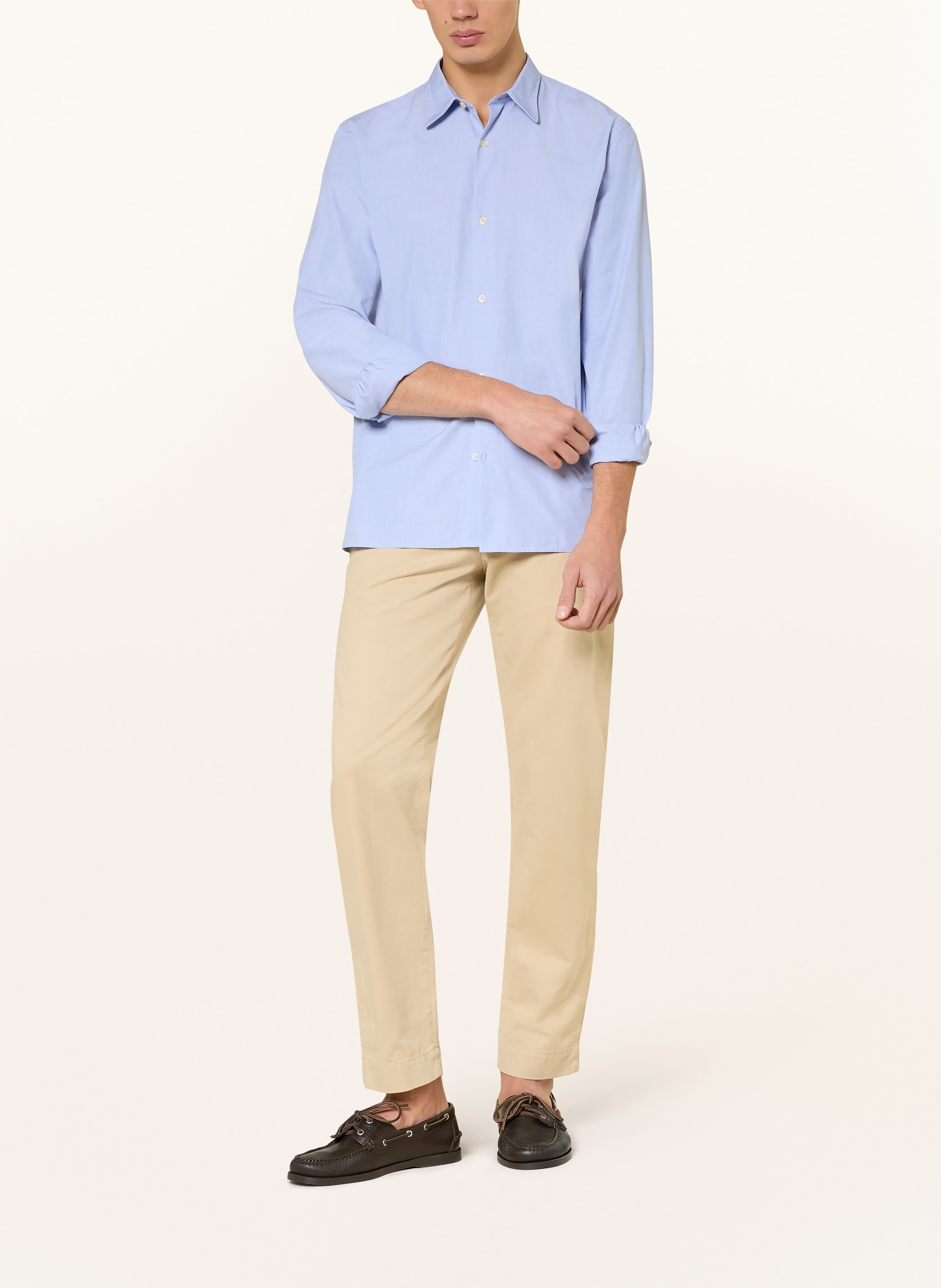 Officine Générale Comfort Fit Shirt: LIGHT BLUE