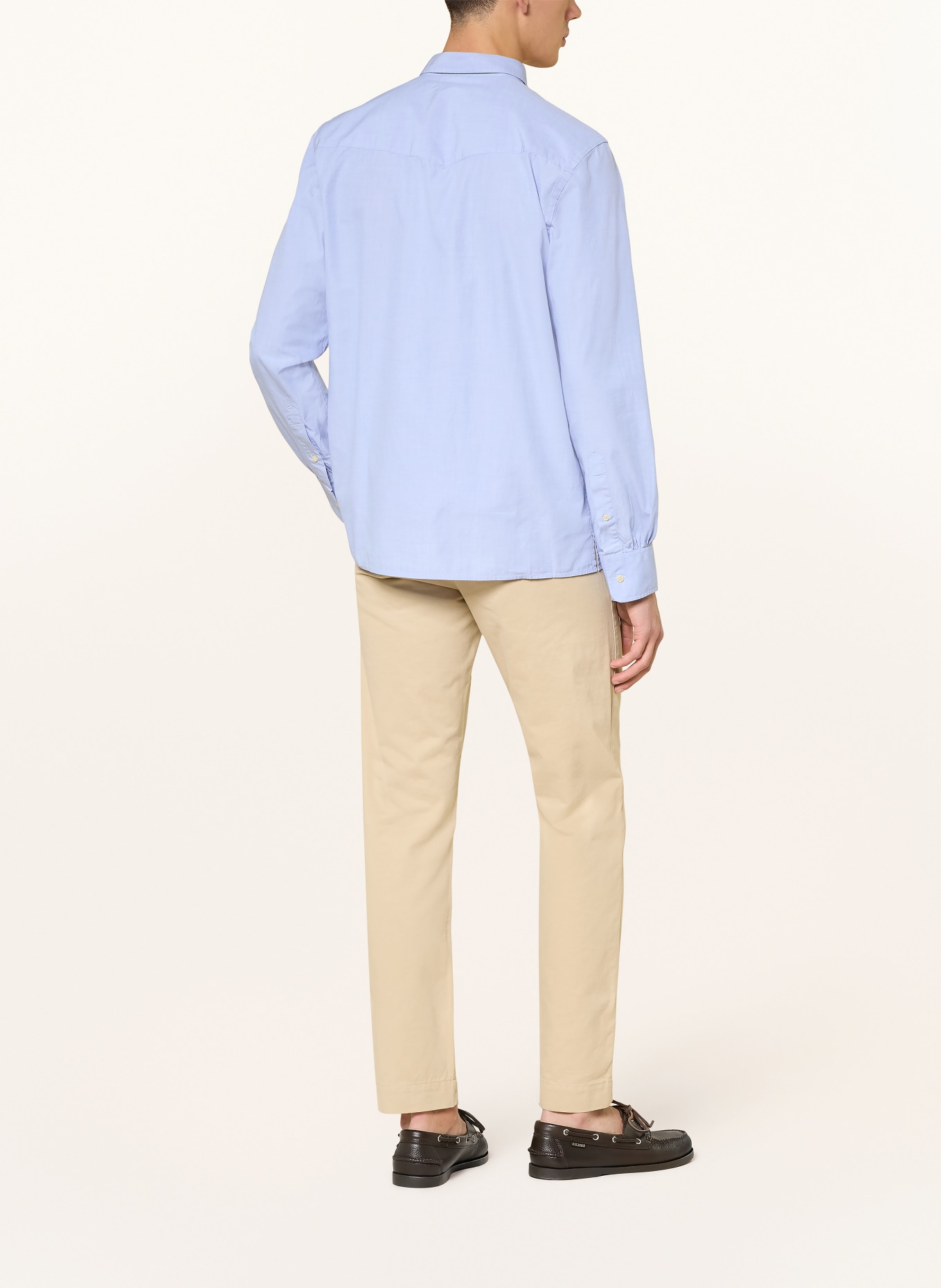 Officine Générale Comfort Fit Shirt: LIGHT BLUE