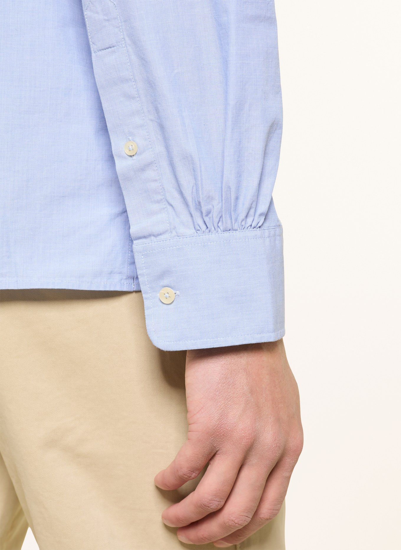 Officine Générale Comfort Fit Shirt: LIGHT BLUE