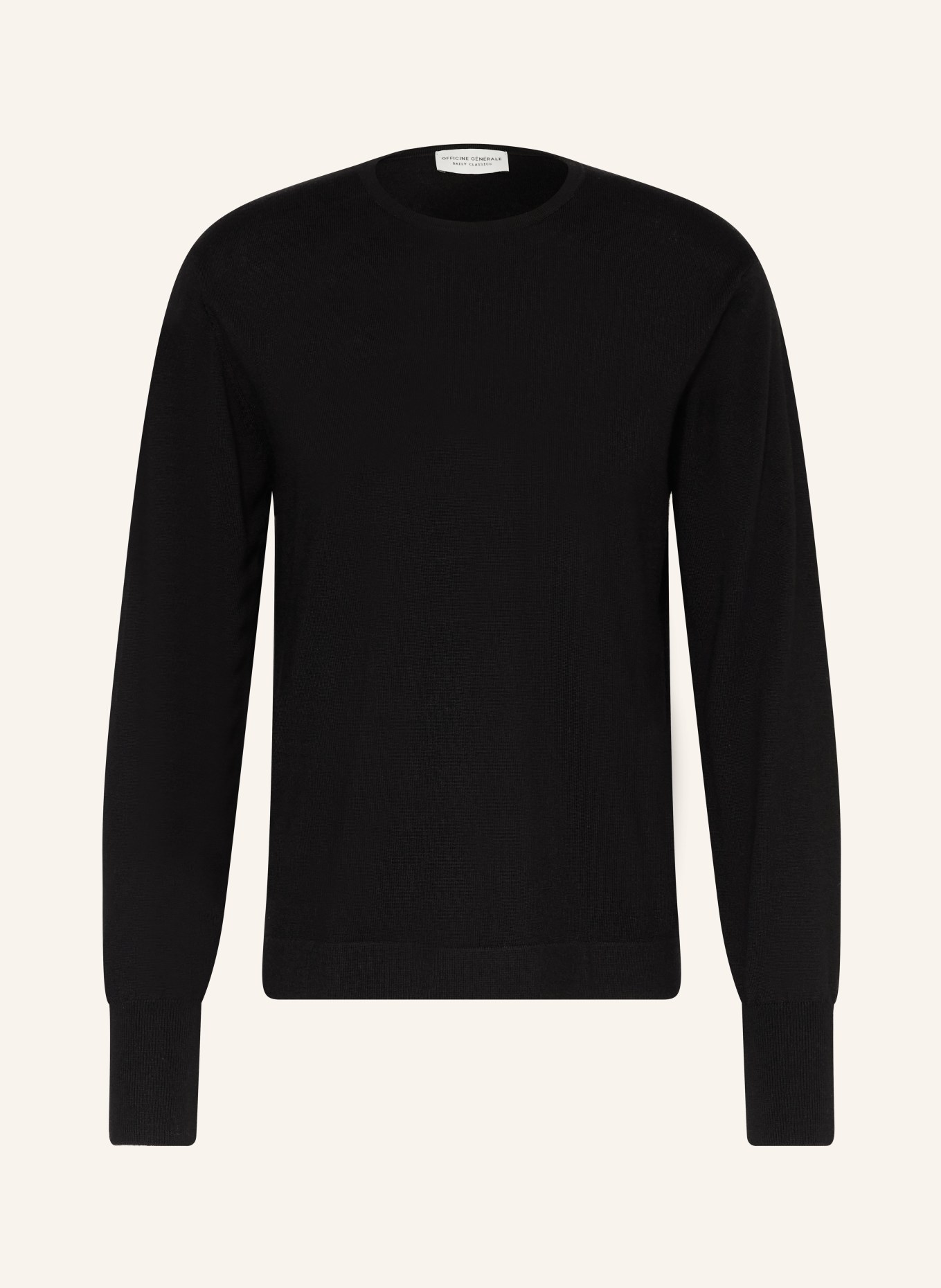 Officine Générale NINA sweater: BLACK