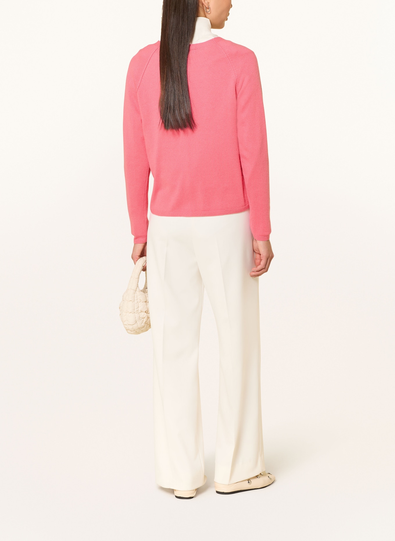 REPEAT Strickjacke aus Cashmere: PINK