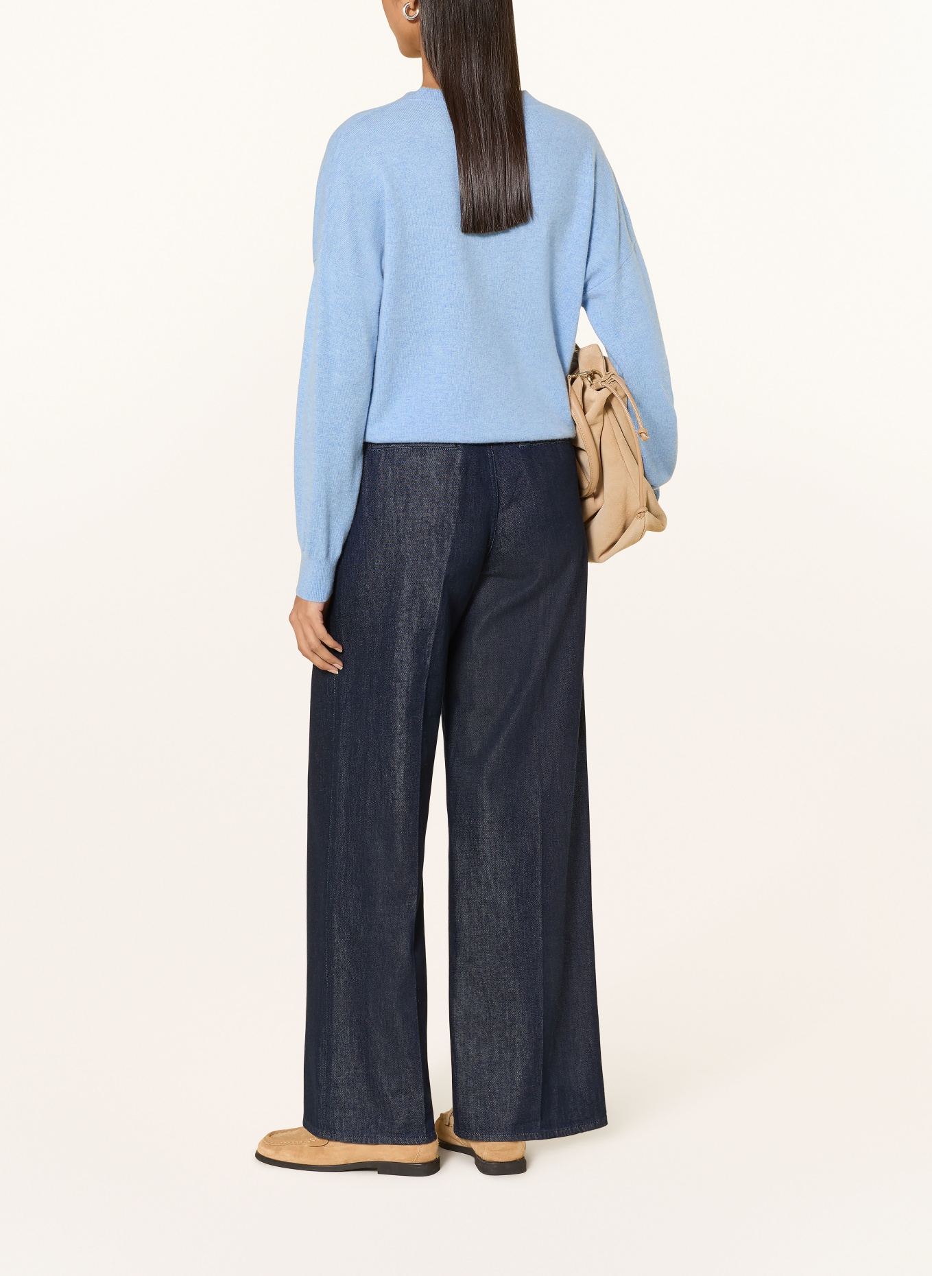 REPEAT Sweter z kaszmiru: JASNONIEBIESKI